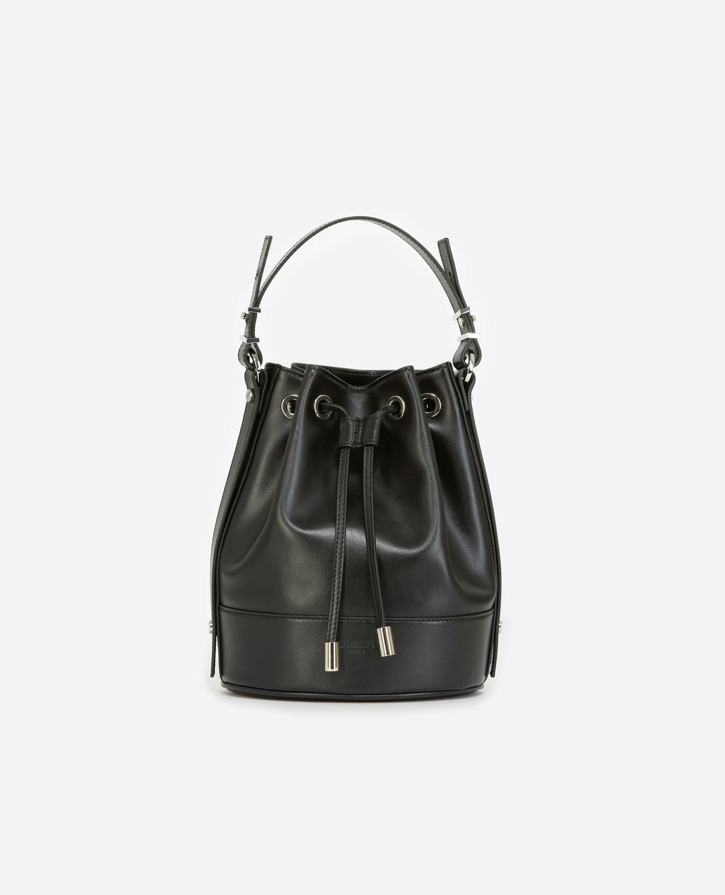 The Kooples, Medium Tina Bag In Smooth Black Leather, £280