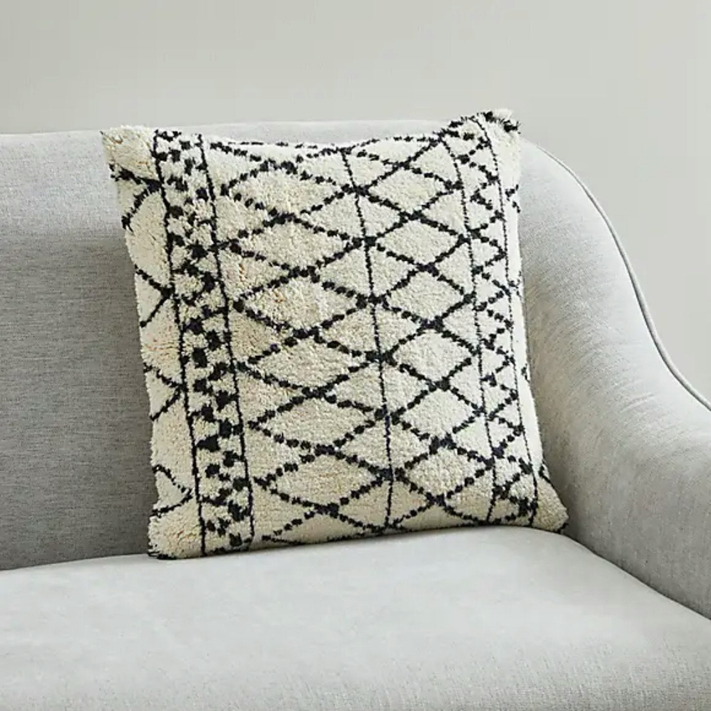 Ekon Textured Natural Cushion