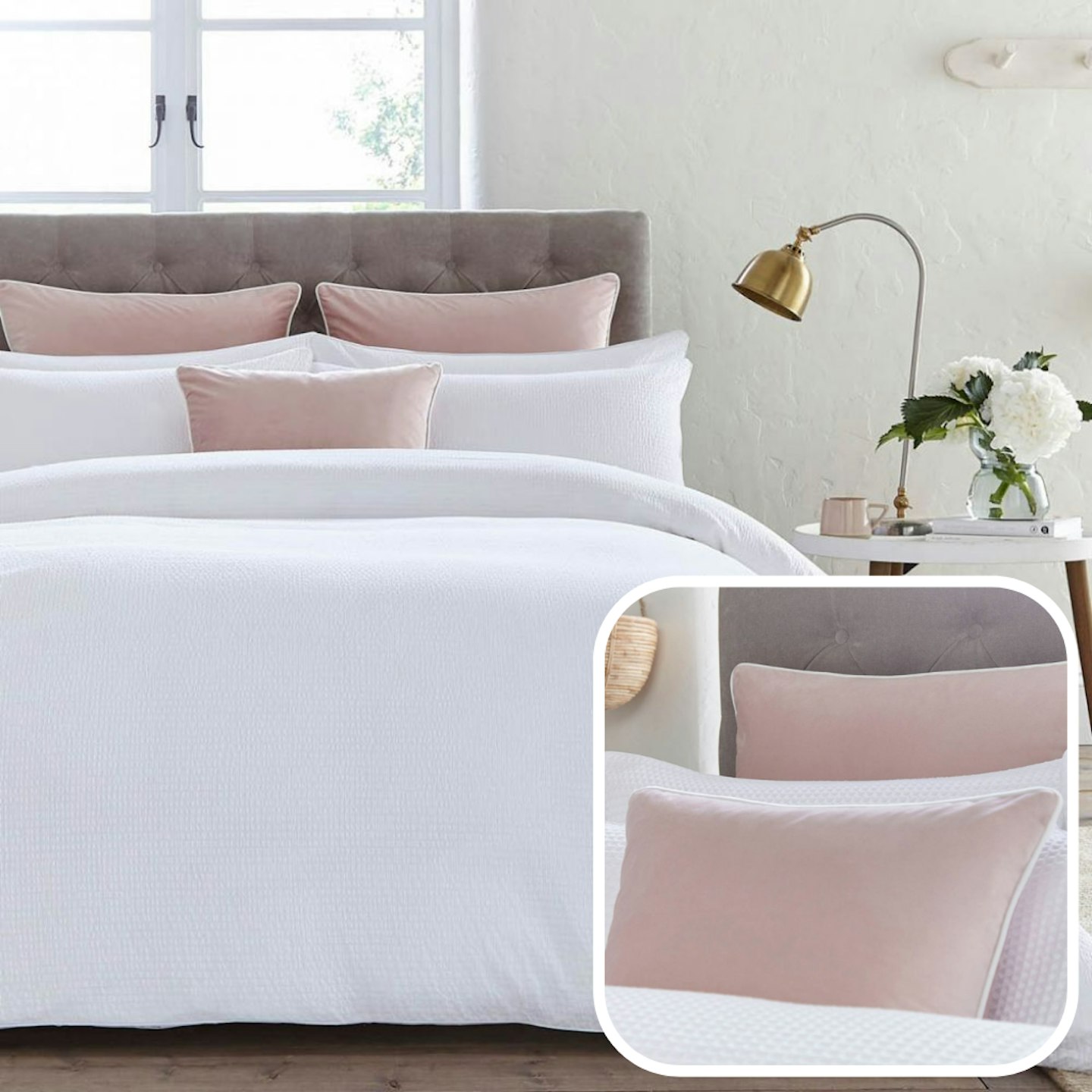 Luxury Velvet Cushion Cover - Pink