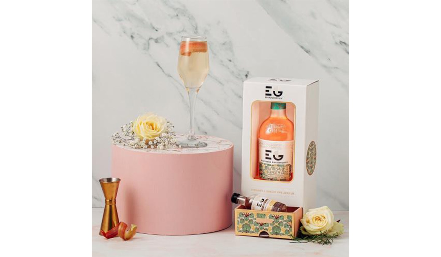 Edinburgh Gin Rhubarb & Ginger Liqueur Gift Set