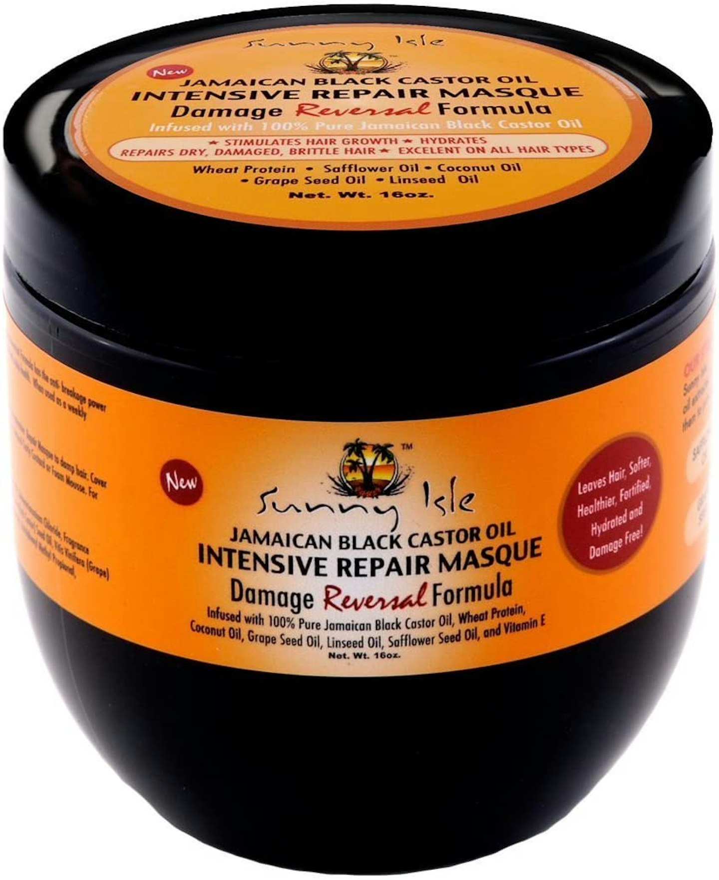 Sunny Isle Jamaican Black Castor Oil Intensive Repair Masque, 16 oz