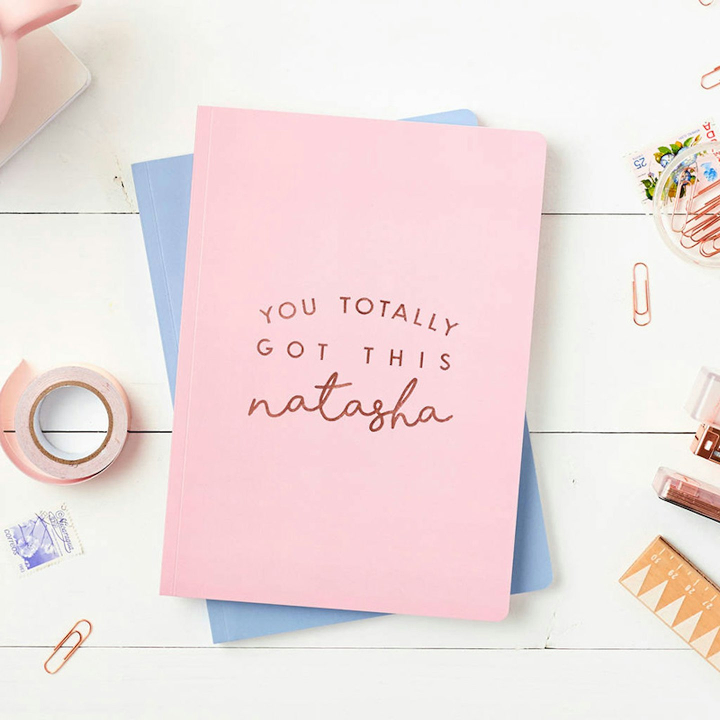 Personalised 'You Got This' Foiled Notebook