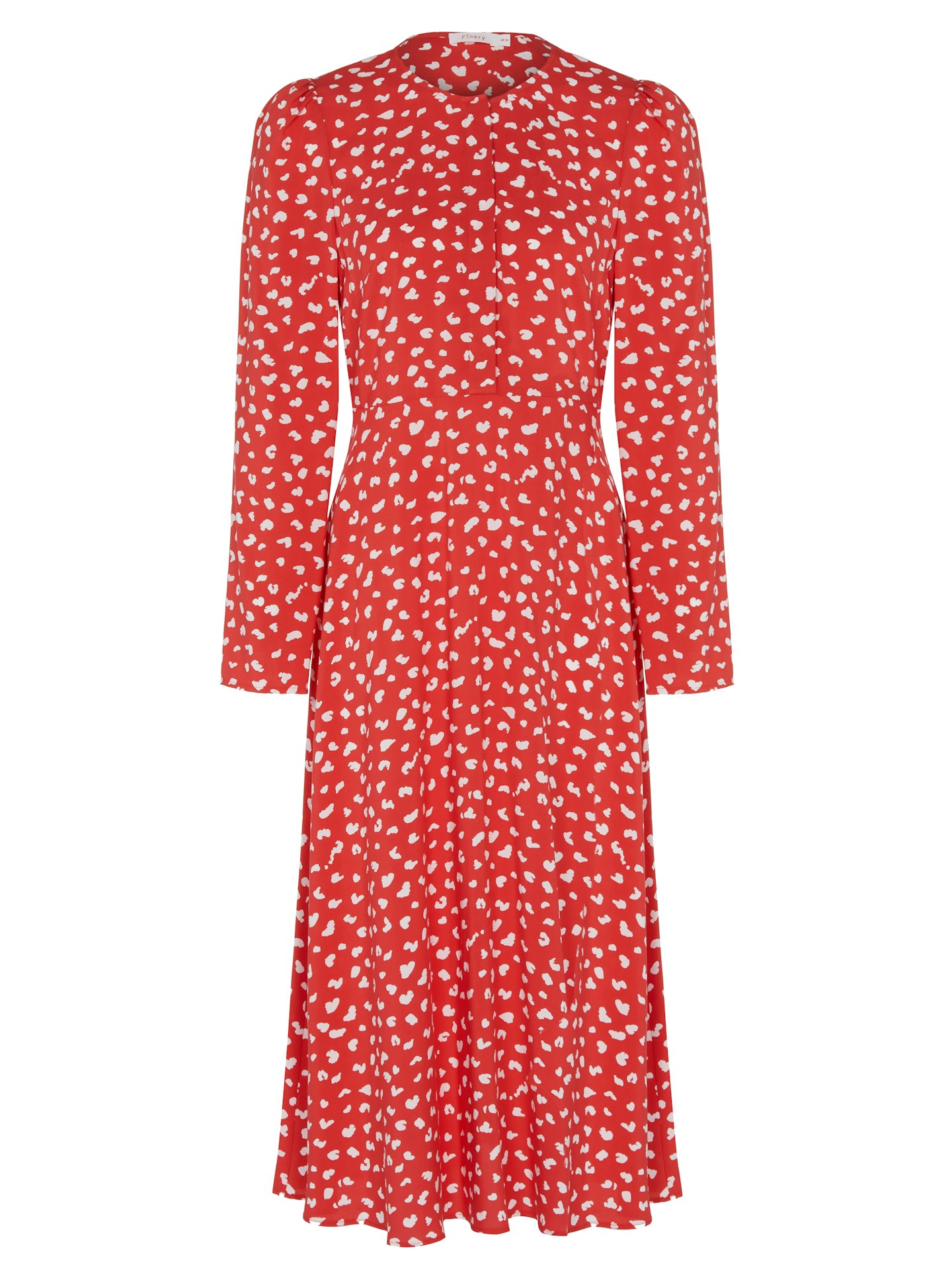 Finery London, Crepe Animal Print Midi Tea Dress, £45