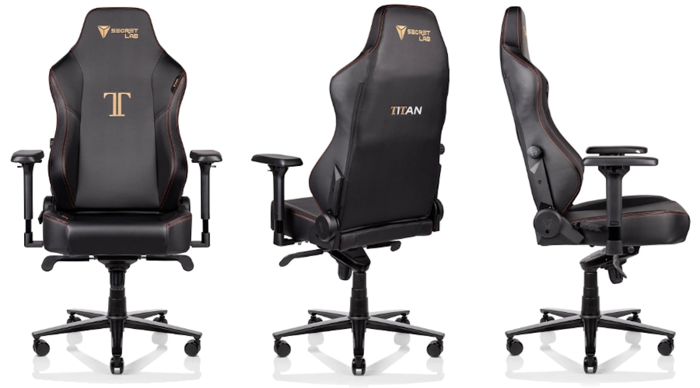 Secretlab Titan Gaming Chair at different angles