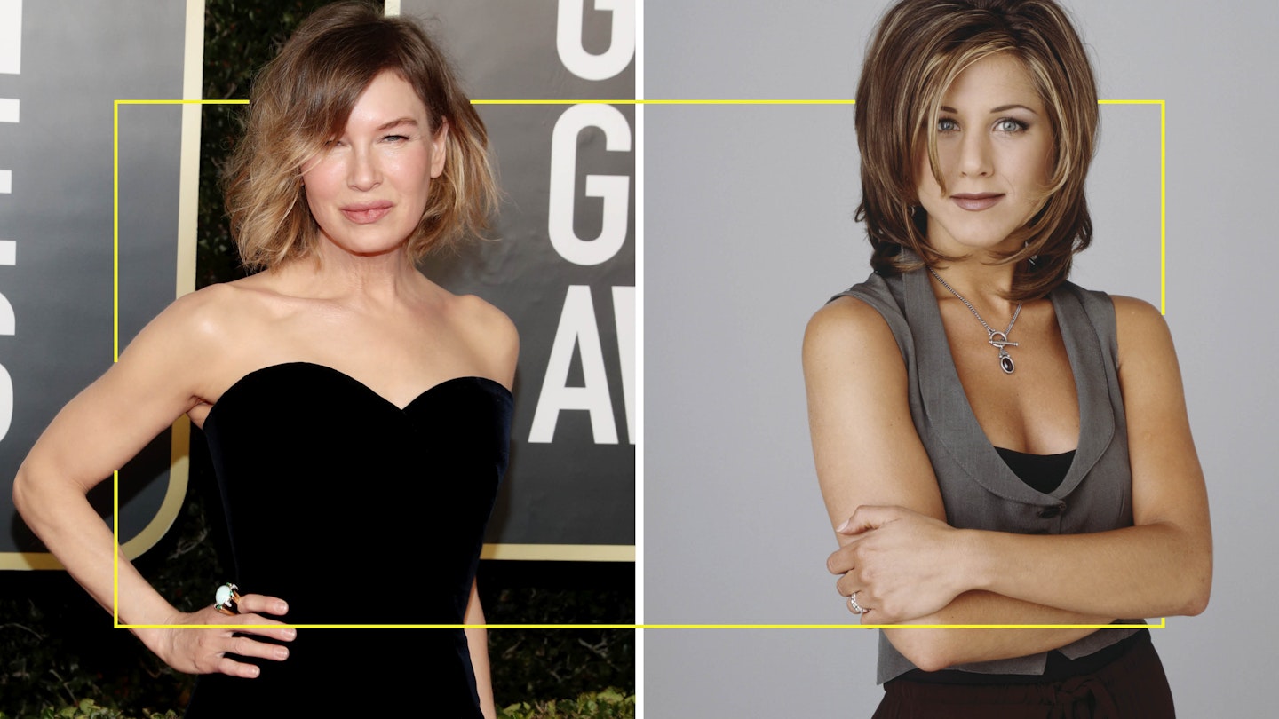 Renee Zellweger 'The Rachel' Haircut Jennifer Aniston
