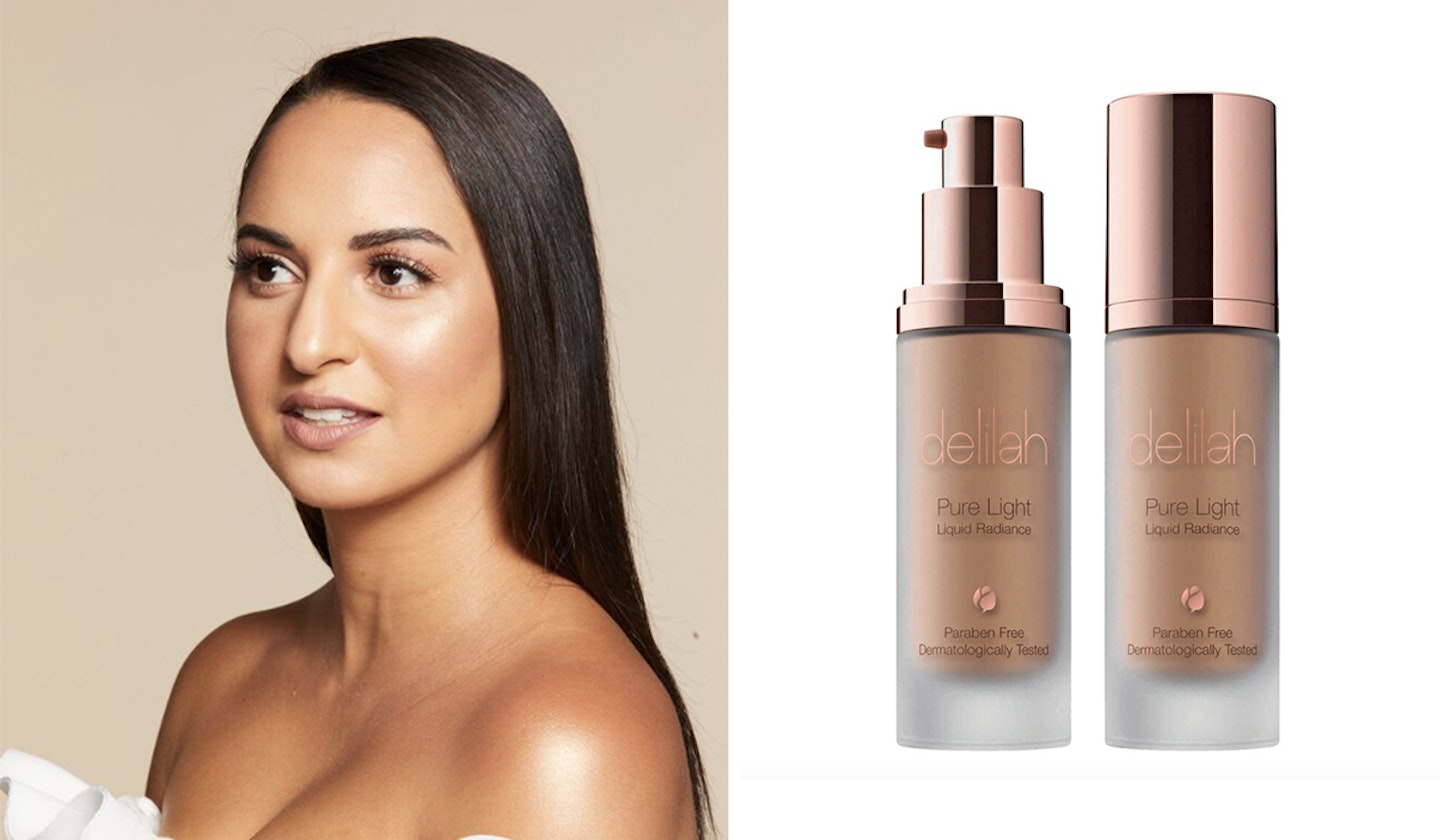 Delilah Pure Light Liquid Radiance in Halo