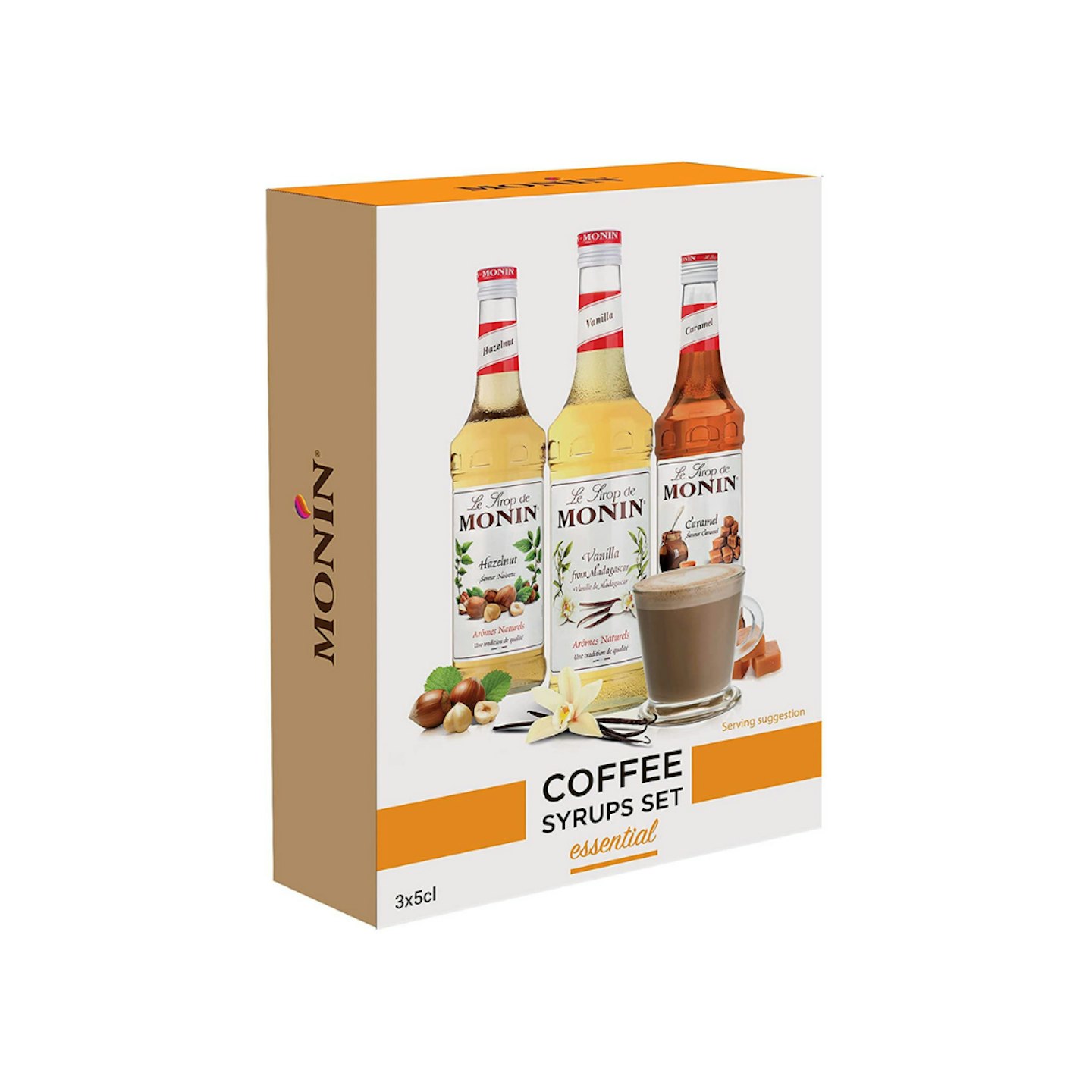 Monin Premium Coffee Syrup Gift Set 3 x 5cl