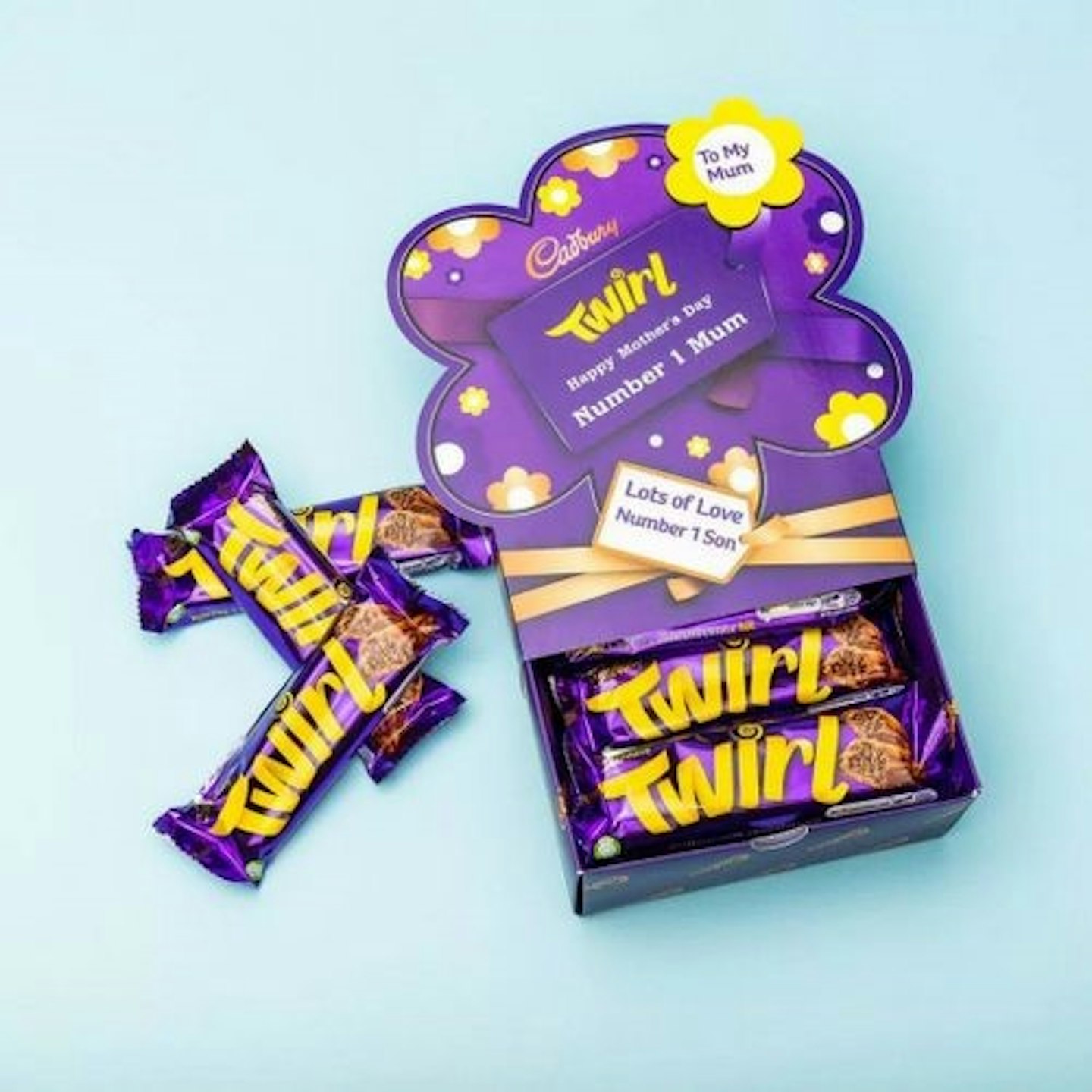 Personalised Cadbury Twirl Mother's Day box