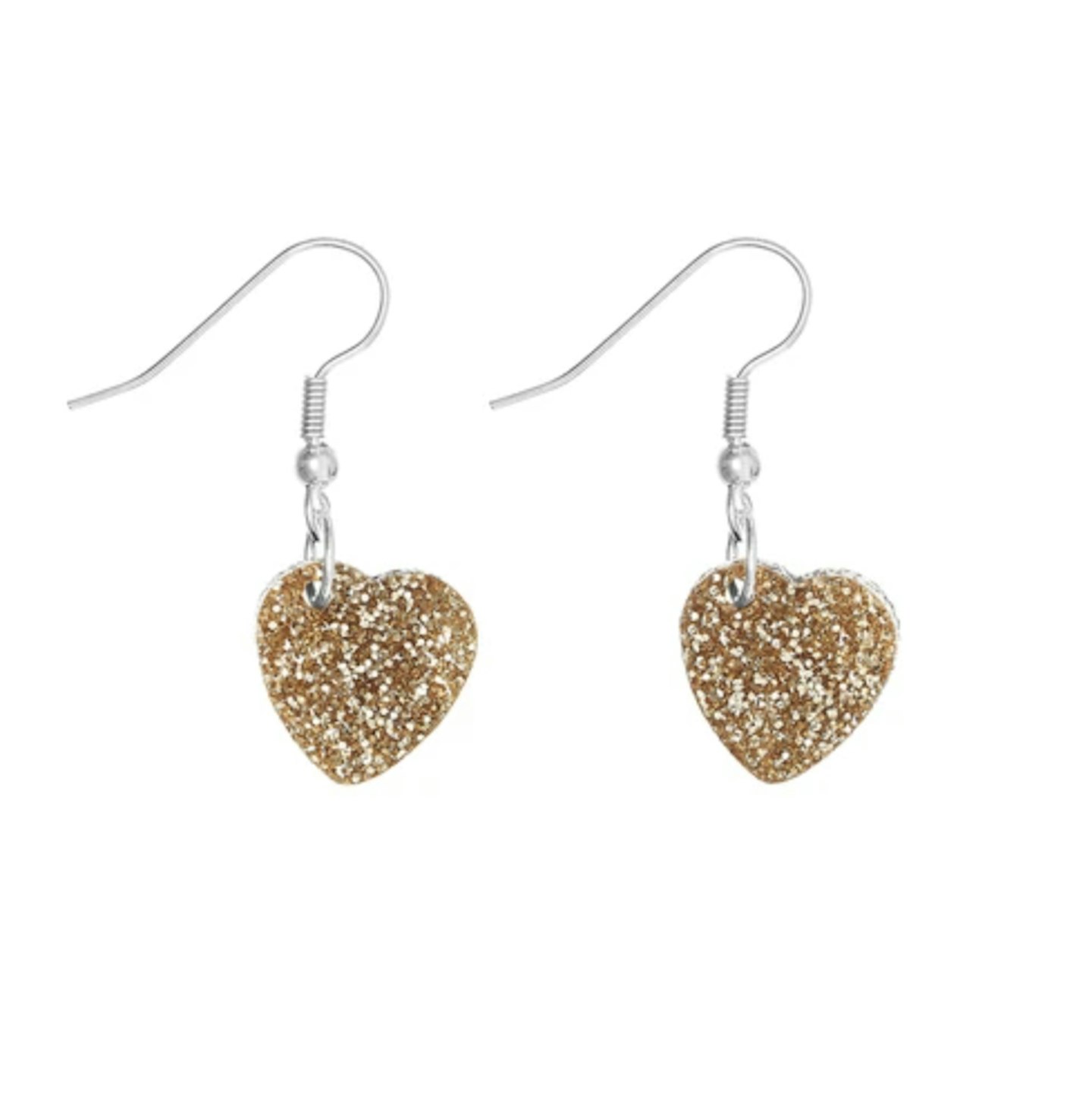 Tatty Devine Heart Charm Earrings