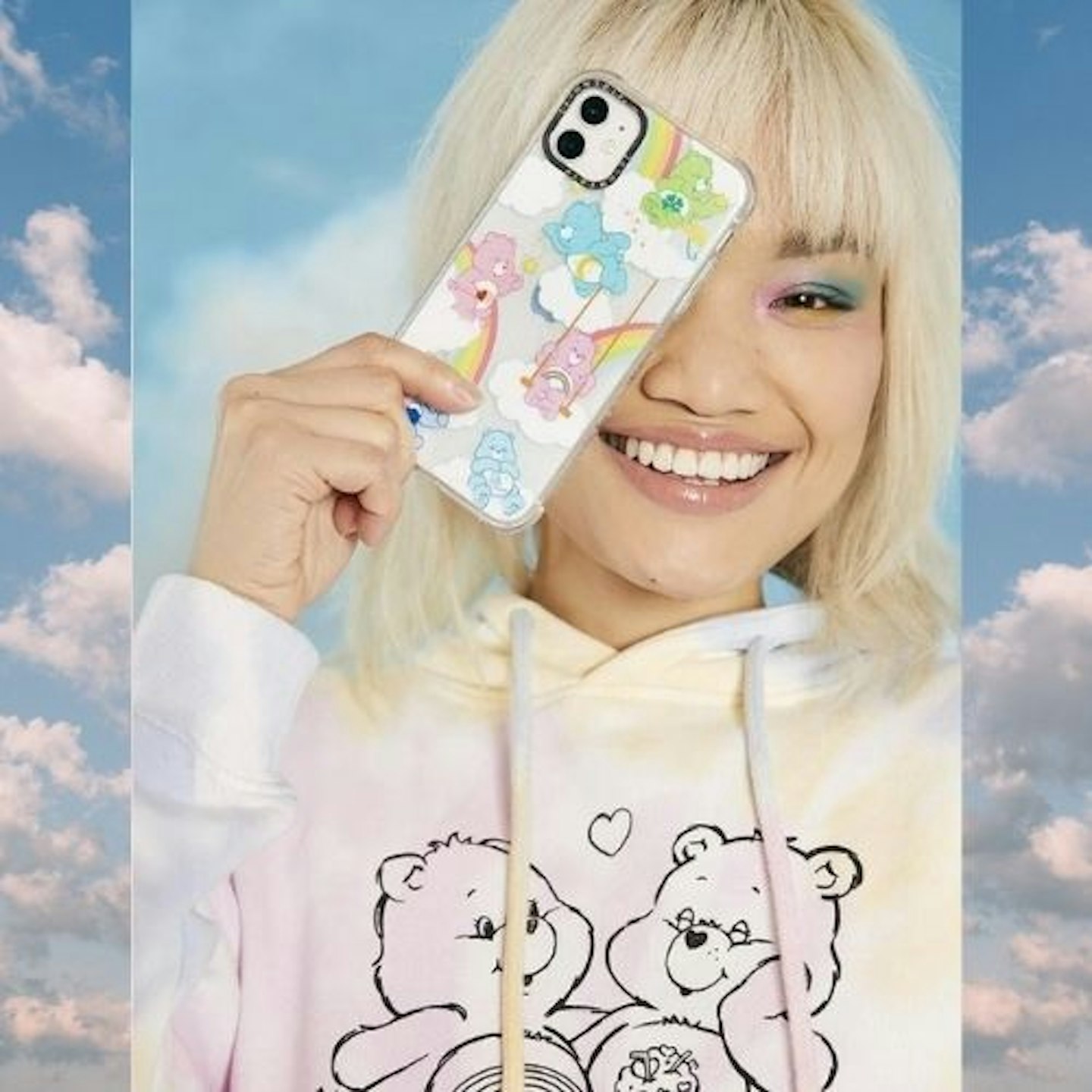 Care Bears x Skinnydip Rainbow Shock Case