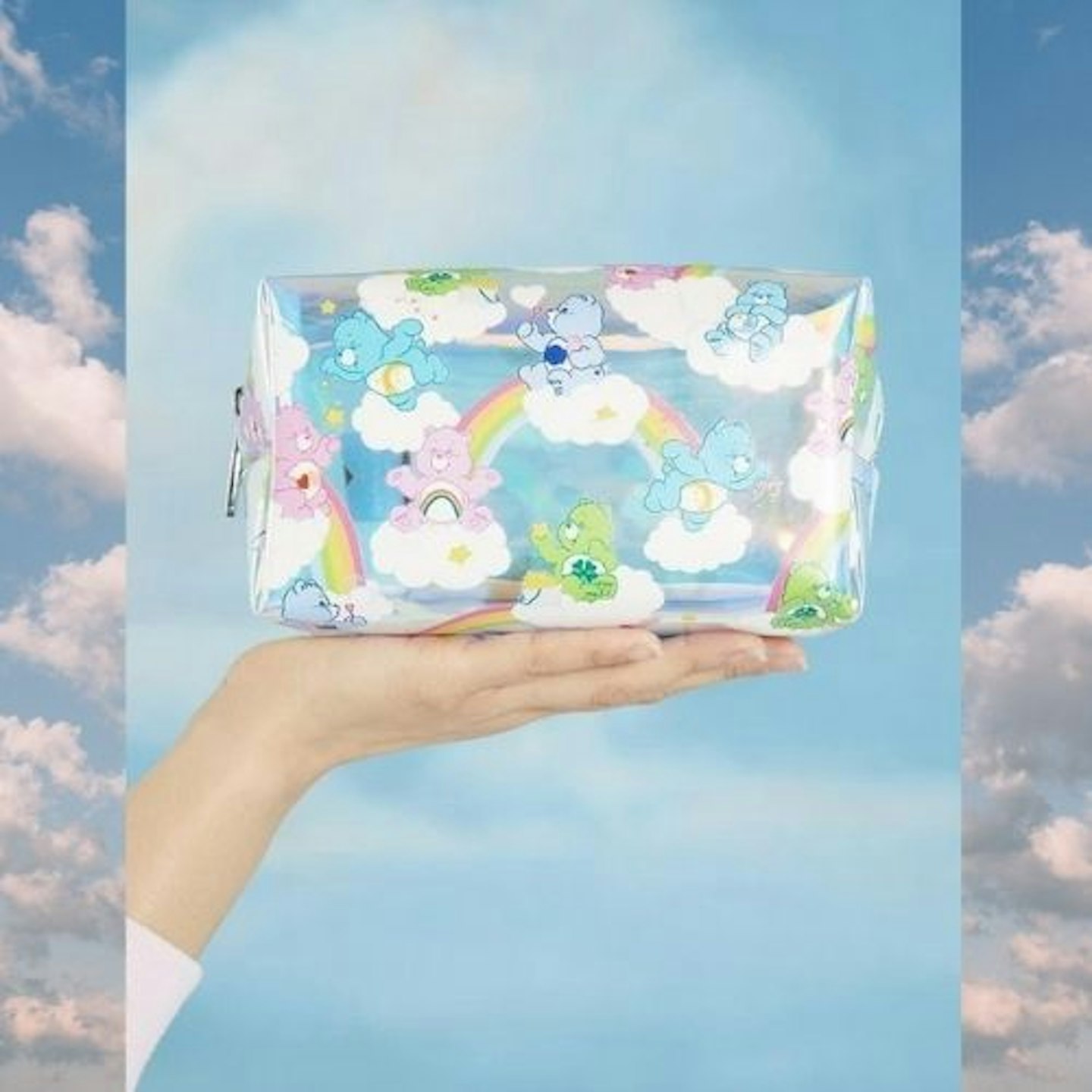 Care Bears x Skinnydip Rainbow Makeup Bag