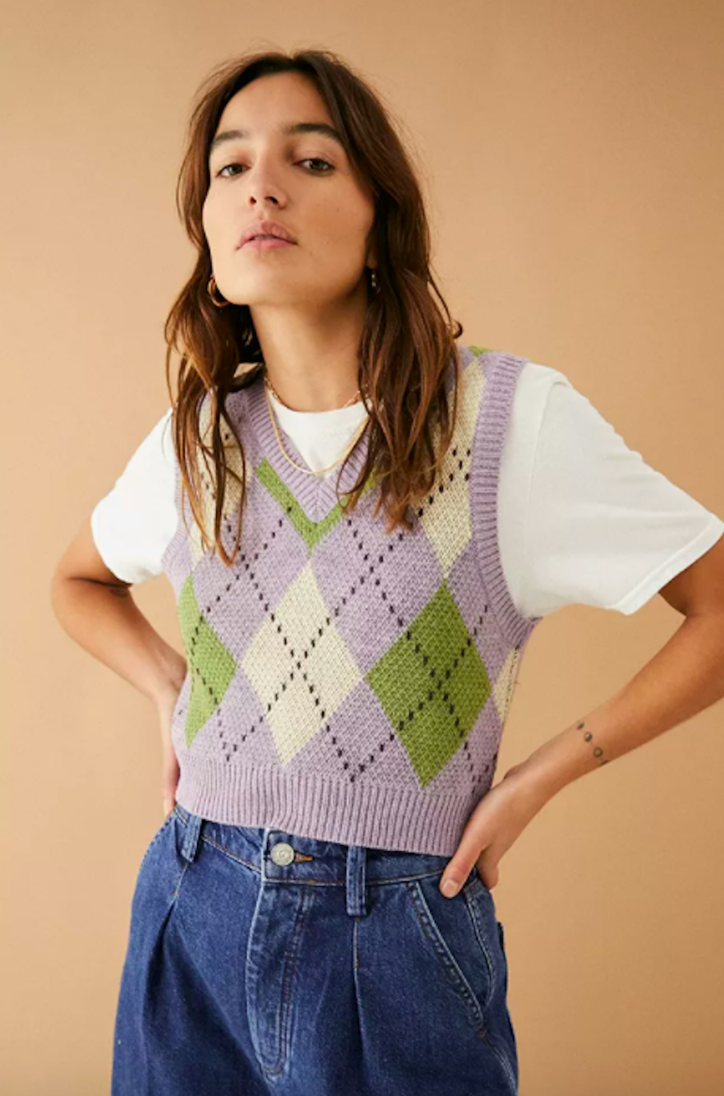 Urban Outfitters, Knitted Vest, £34