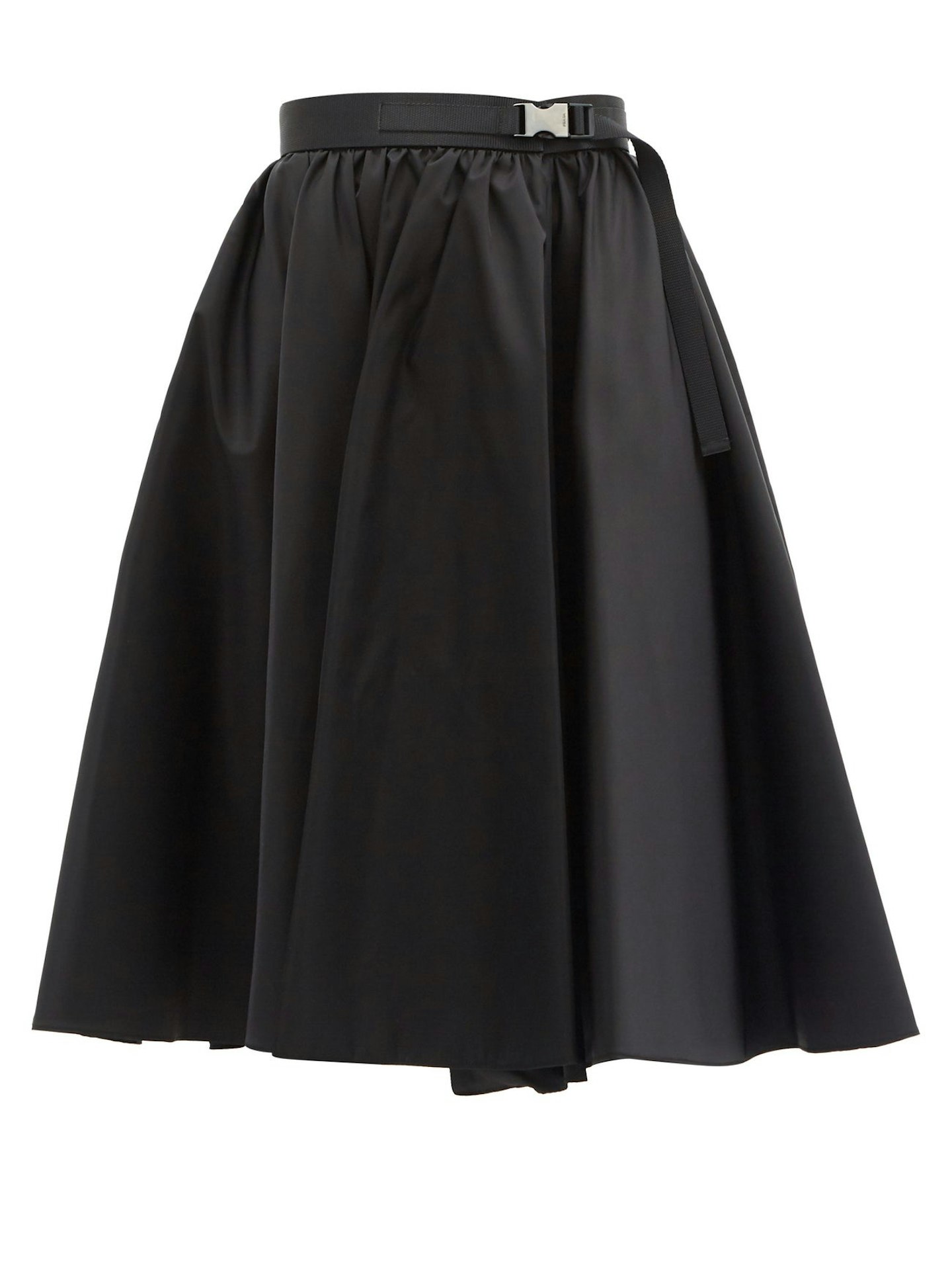 Prada, High Rise Nylon Skirt, £880 at Net-a-Porter