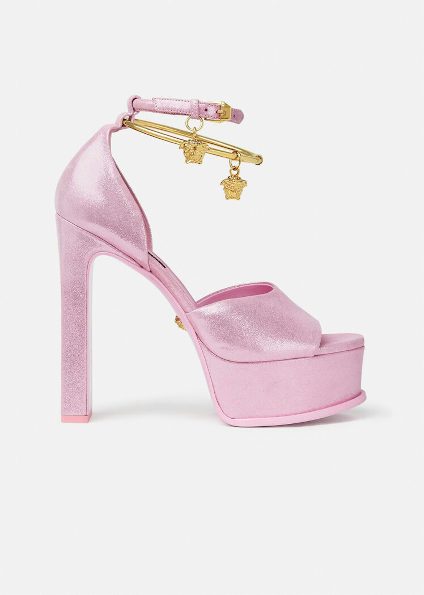 Versace, Suede Platform Sandals, £890