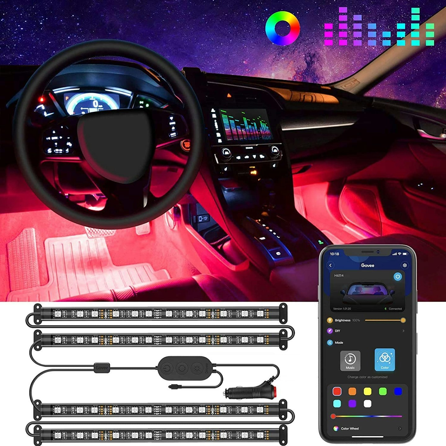 Govee Car LED Strip Light