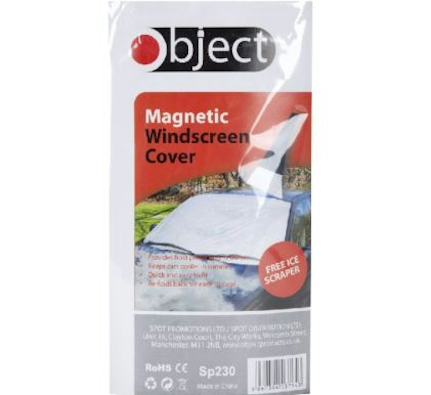 Object Magnetic Windscreen Cover + Free Ice Scraper