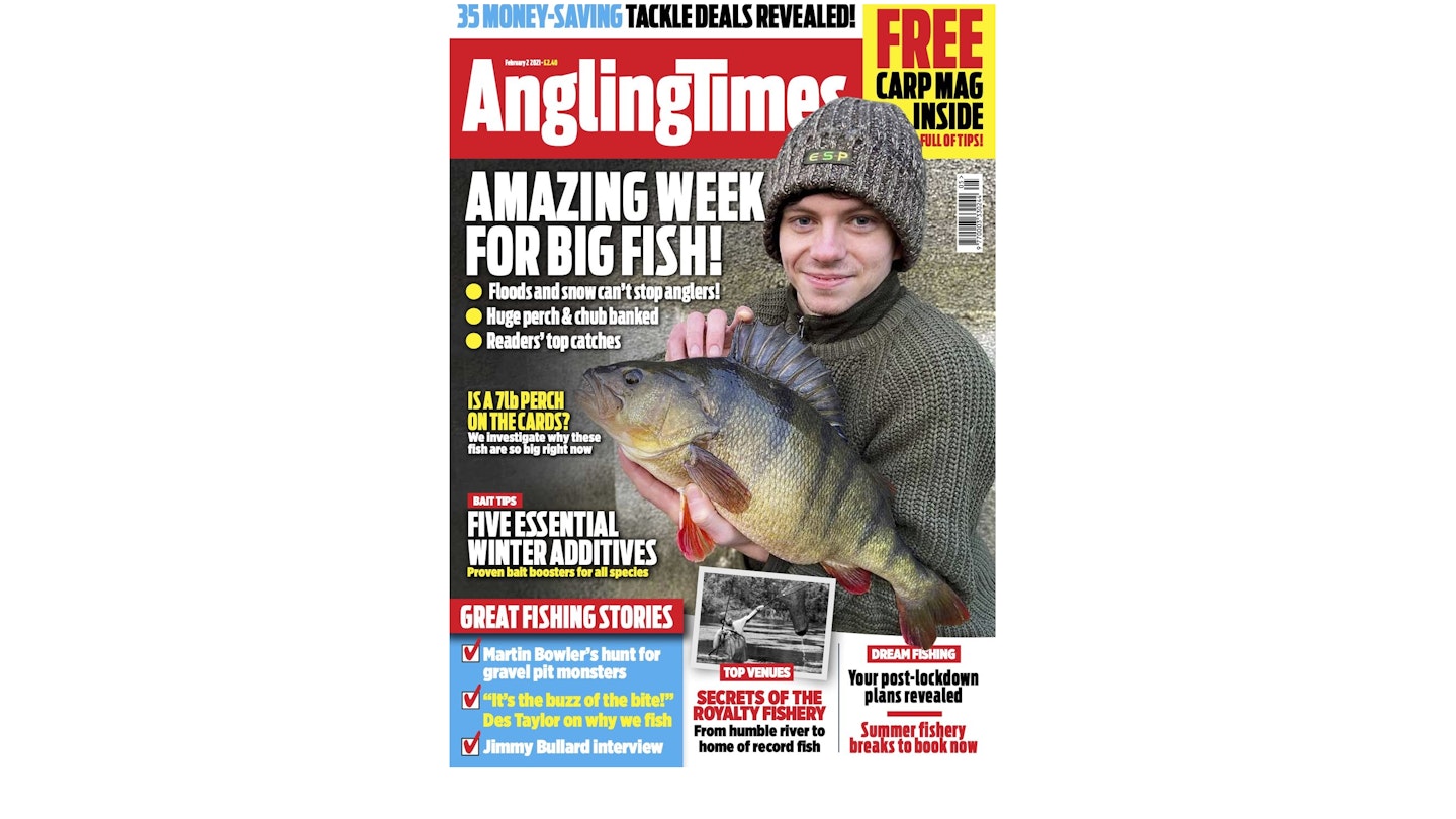 ANGLING TIMES FEBRUARY 2ND ISSUE