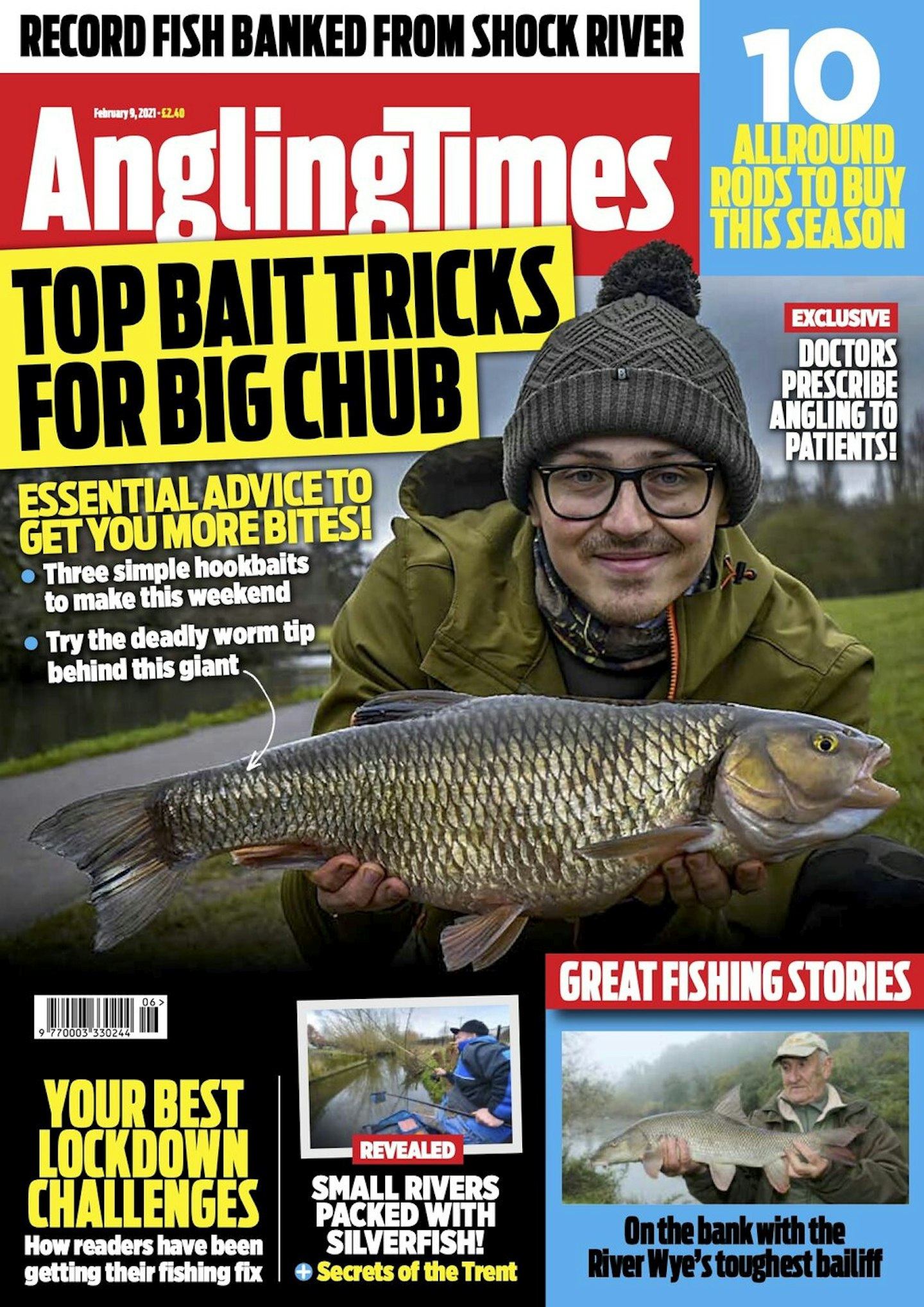 ANGLING TIMES FEBRUARY 9TH ISSUE