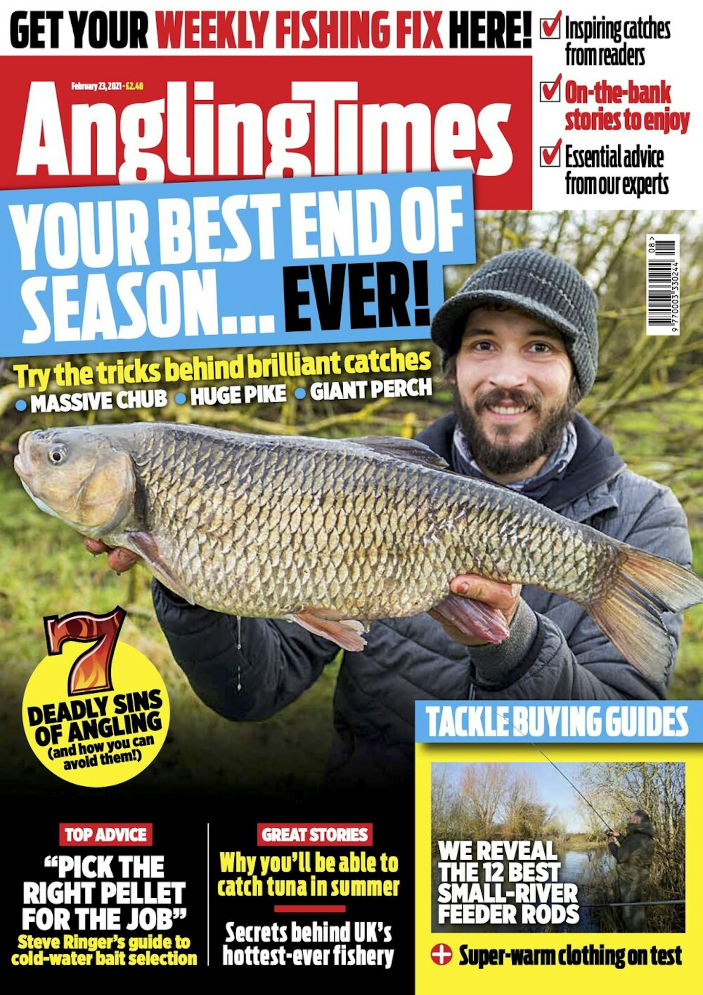 ANGLING TIMES FEBRUARY 23RD ISSUE