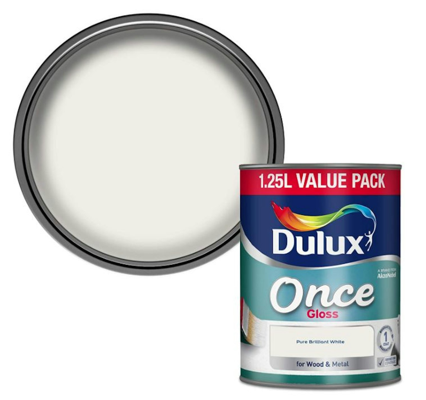Dulux Once Gloss Paint For Wood And Metal
