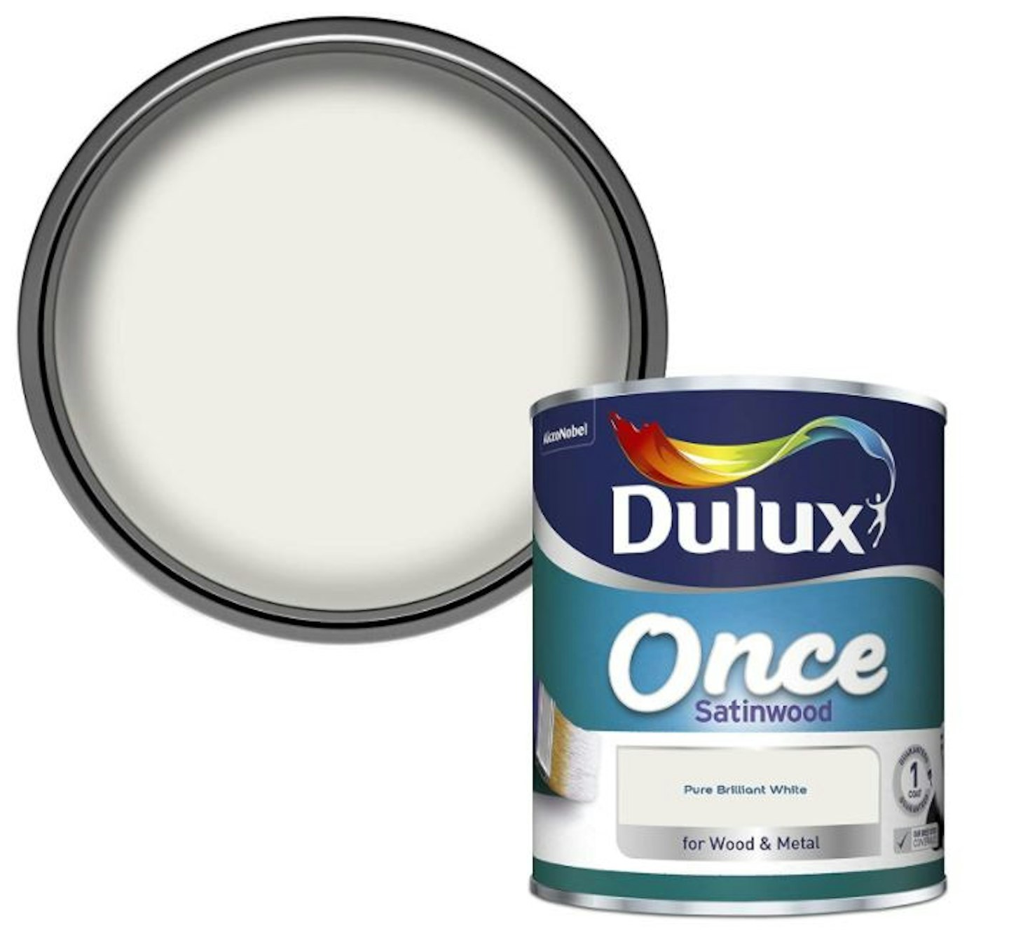 Dulux Once Satinwood Paint For Wood And Metal