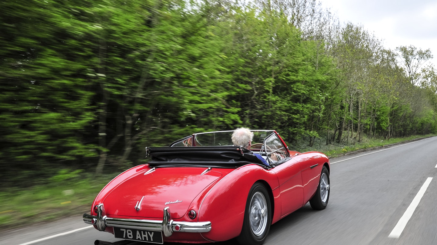 The Austin-Healey 100/4 conceals standard BMC bits beneath its voluptuous curves, so can it really be all that magical to drive? Nick Larkin clambers behind the wheel