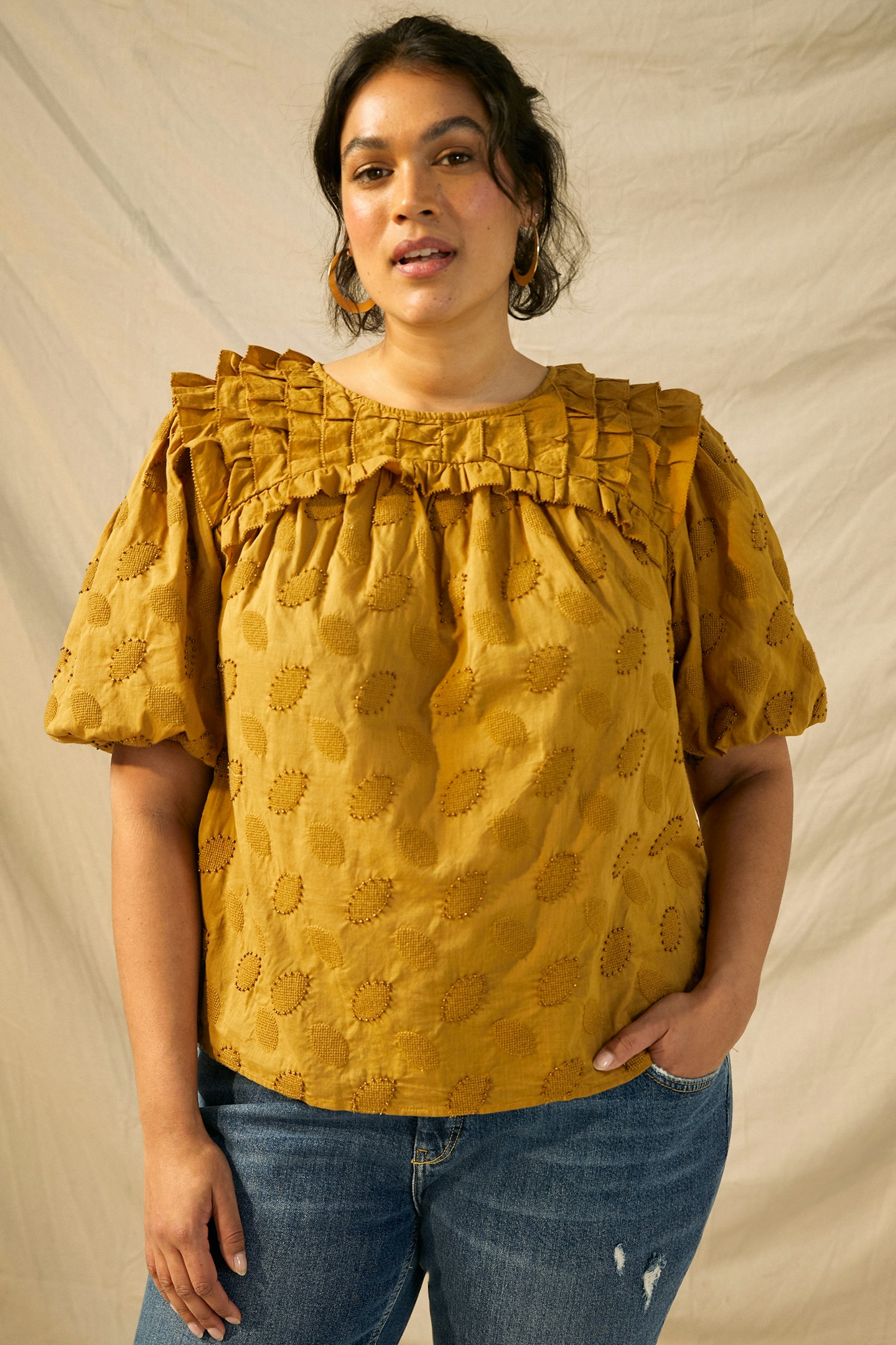 Aiko Ruffled Blouse, £120