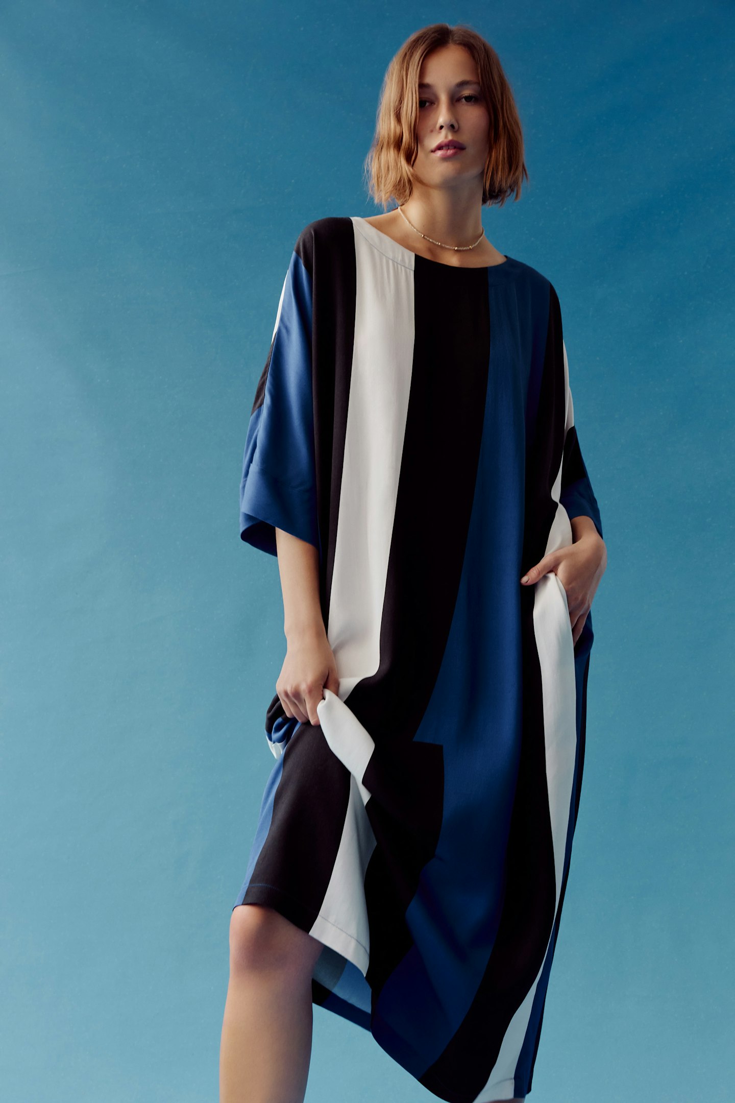 Peter Som for Anthropologie Calanthe Striped Maxi Dress, £120