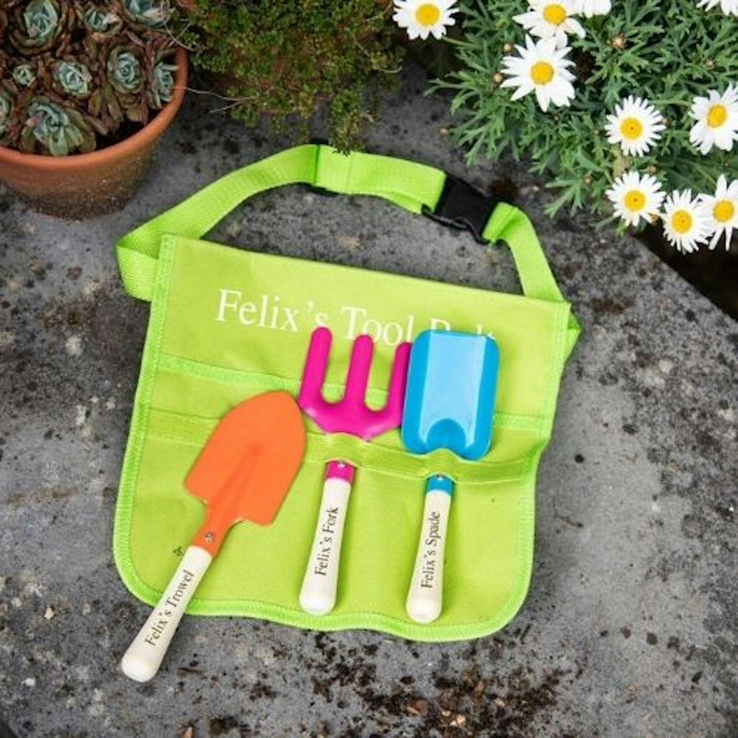 Childs Personalised Garden Tool Belt