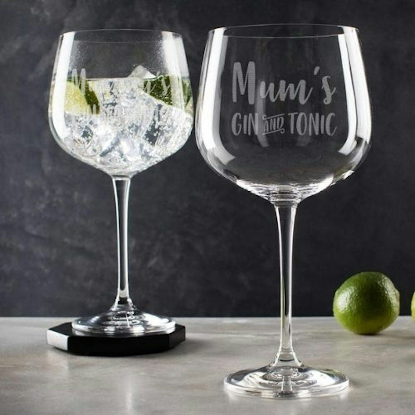 Personalised Gin Glasses for Mum