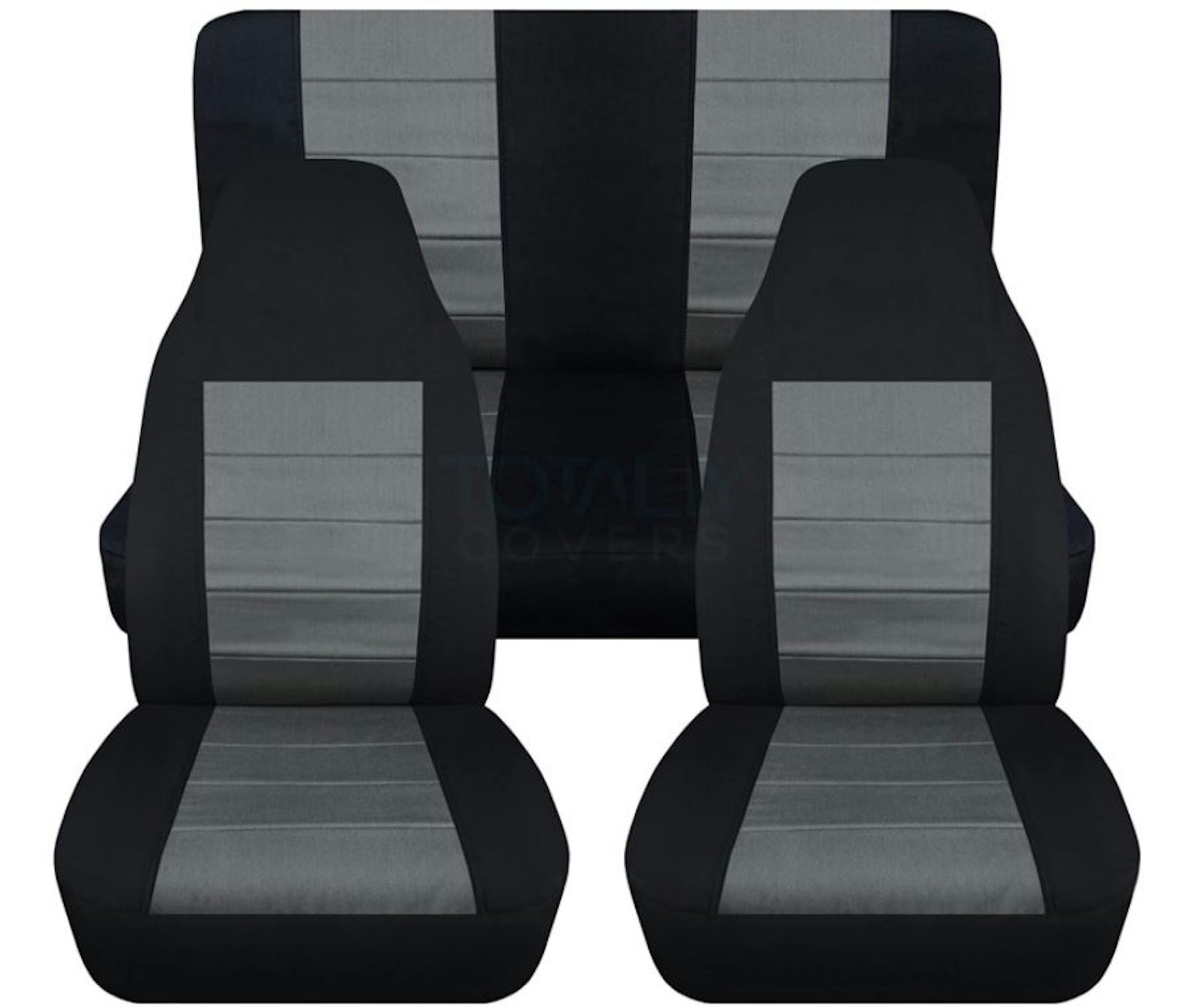 Totally Covers 2-Tone Car Seat Covers (Full set)