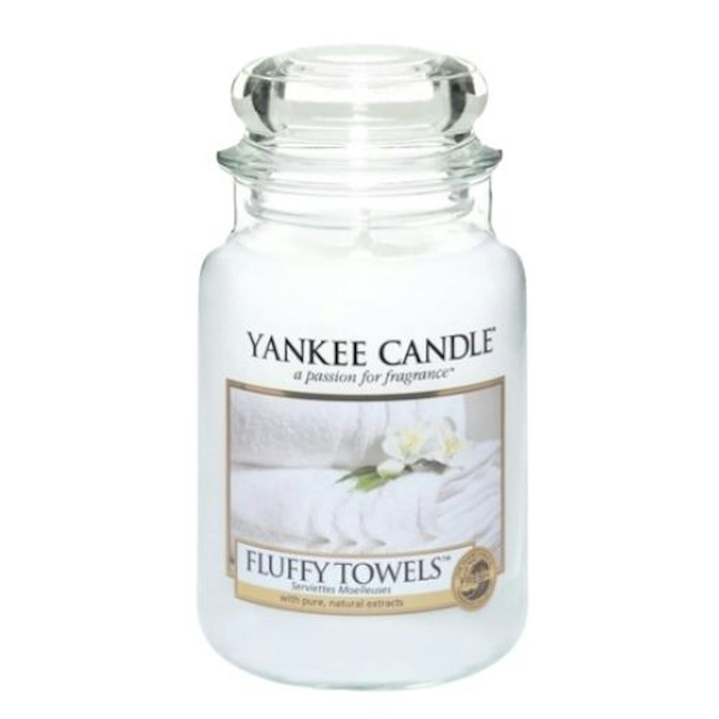 Fluffy Towels Large Jar Candle