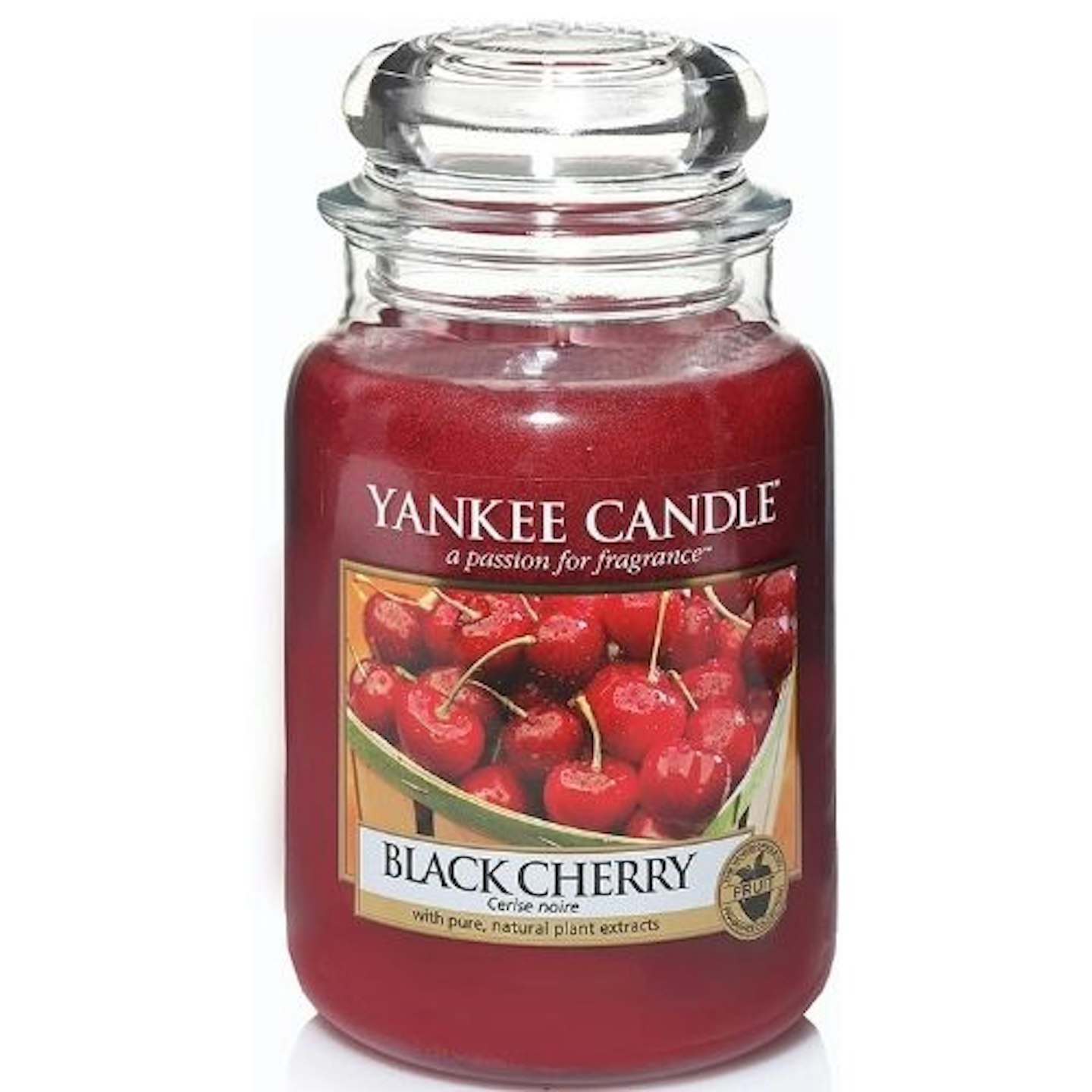 Black Cherry Large Jar Candle
