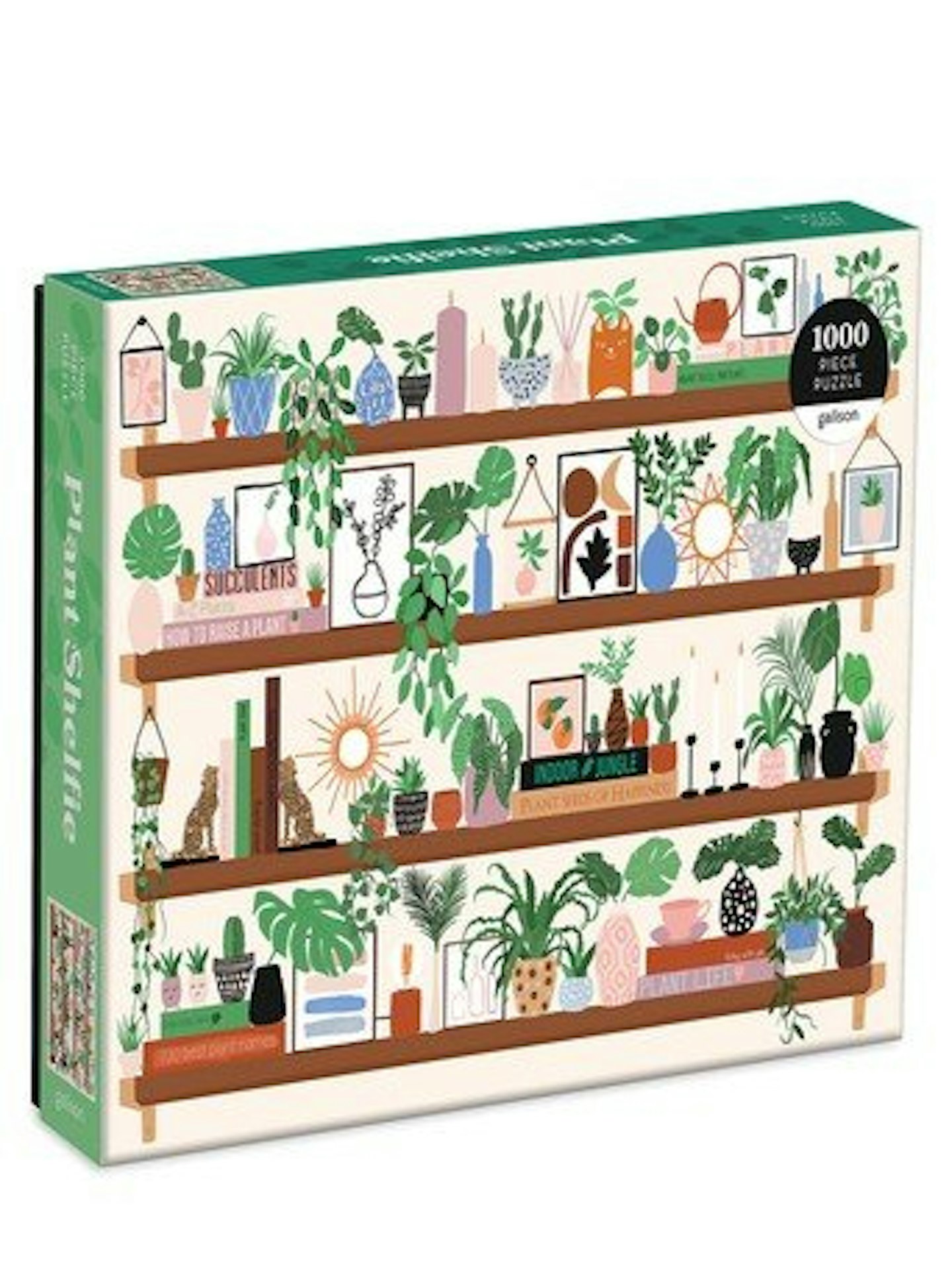 Oliver Bonas, Plant Shelfie 1000 Piece Jigsaw Puzzle, £14.99