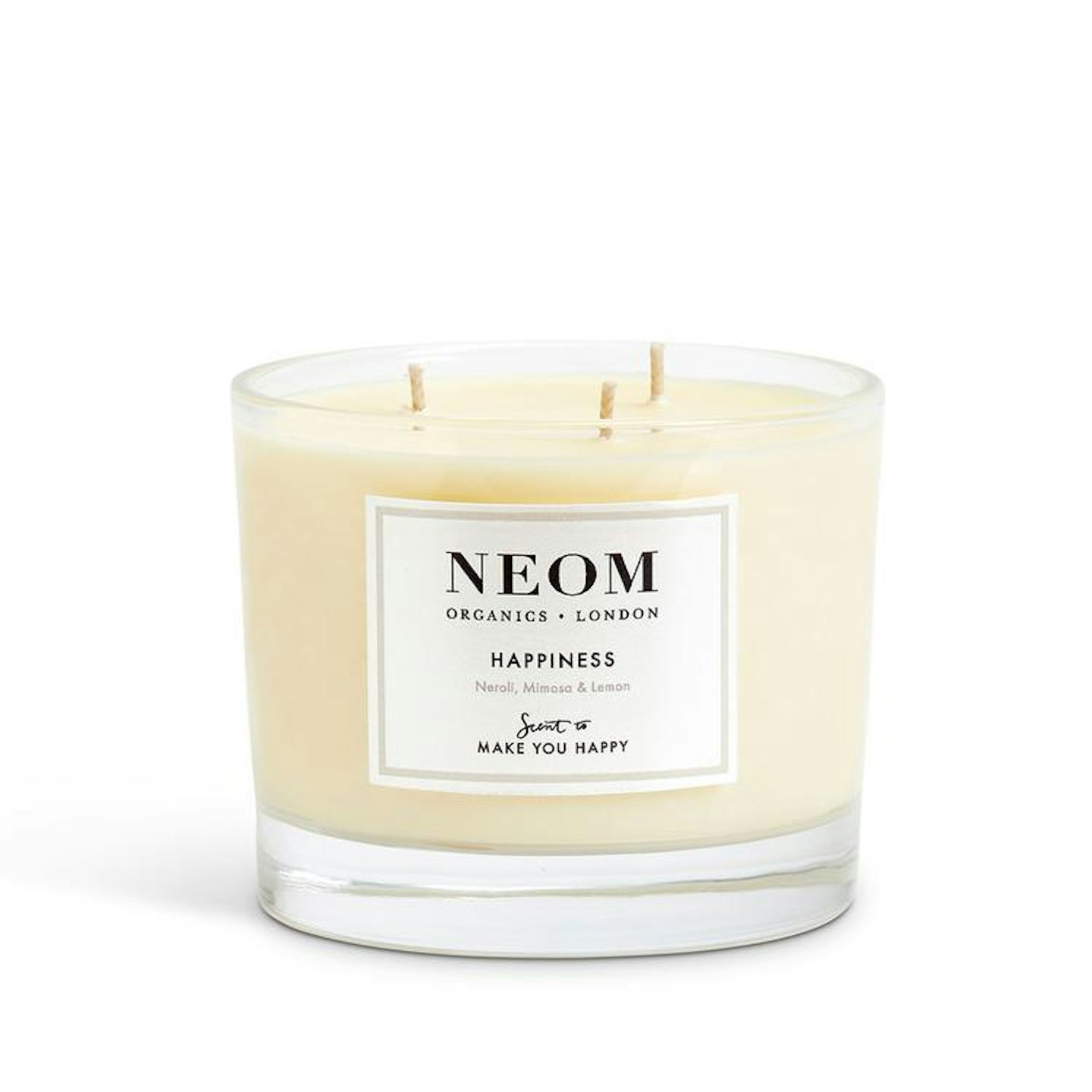 Neom, Happiness Scented Candle (3 Wick), £46