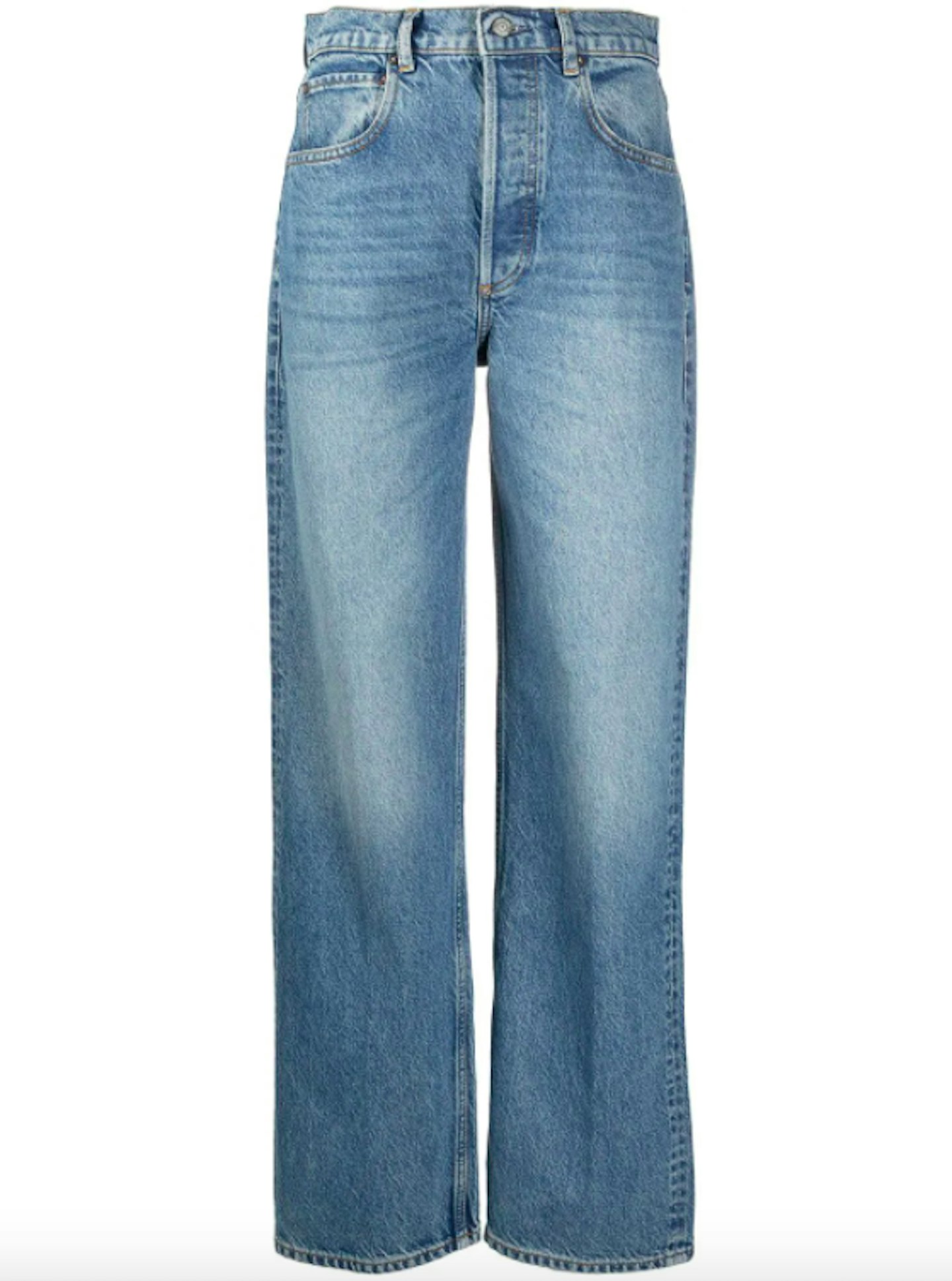 Boyish, Wide-Leg High-Waisted Jeans, £260