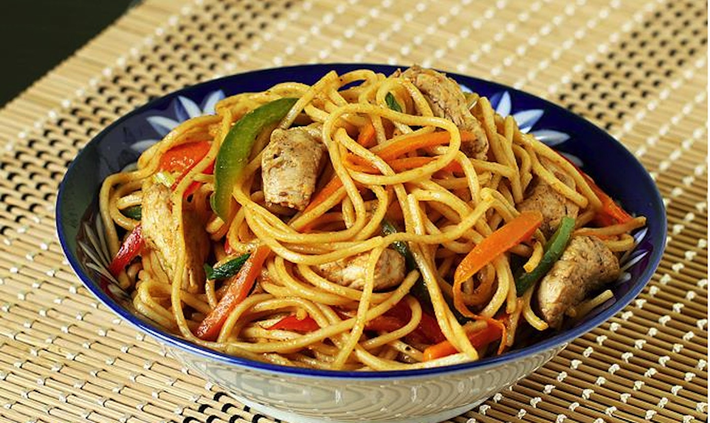 chicken noodles