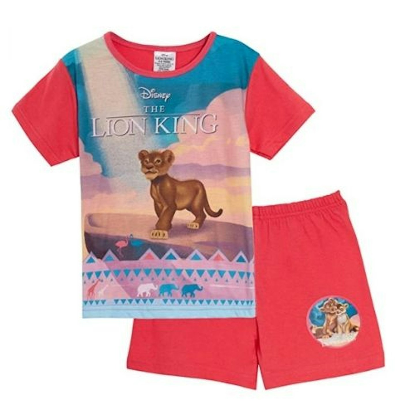Disney Girls Lion King Short Pyjamas