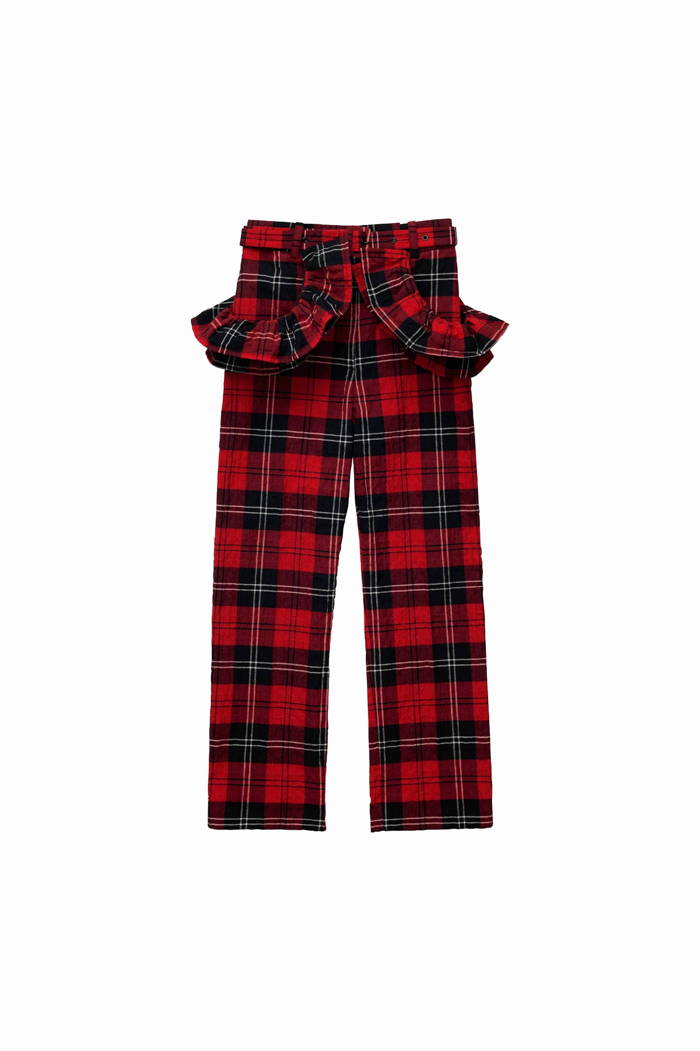 Cropped Flounce-Trim Trousers, £79.99