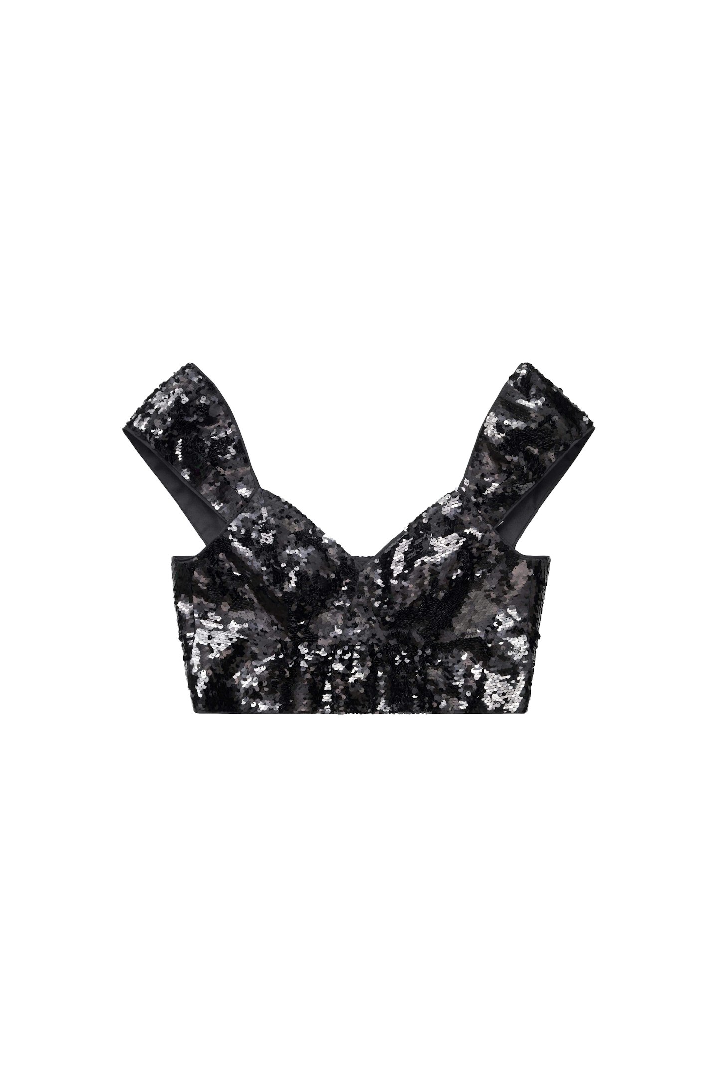 Cropped Sequin Top, £69.99