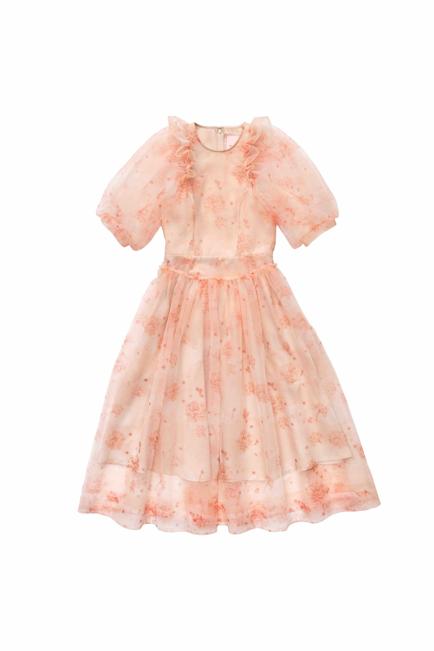 Puff Sleeve Tulle Dress, £119.99