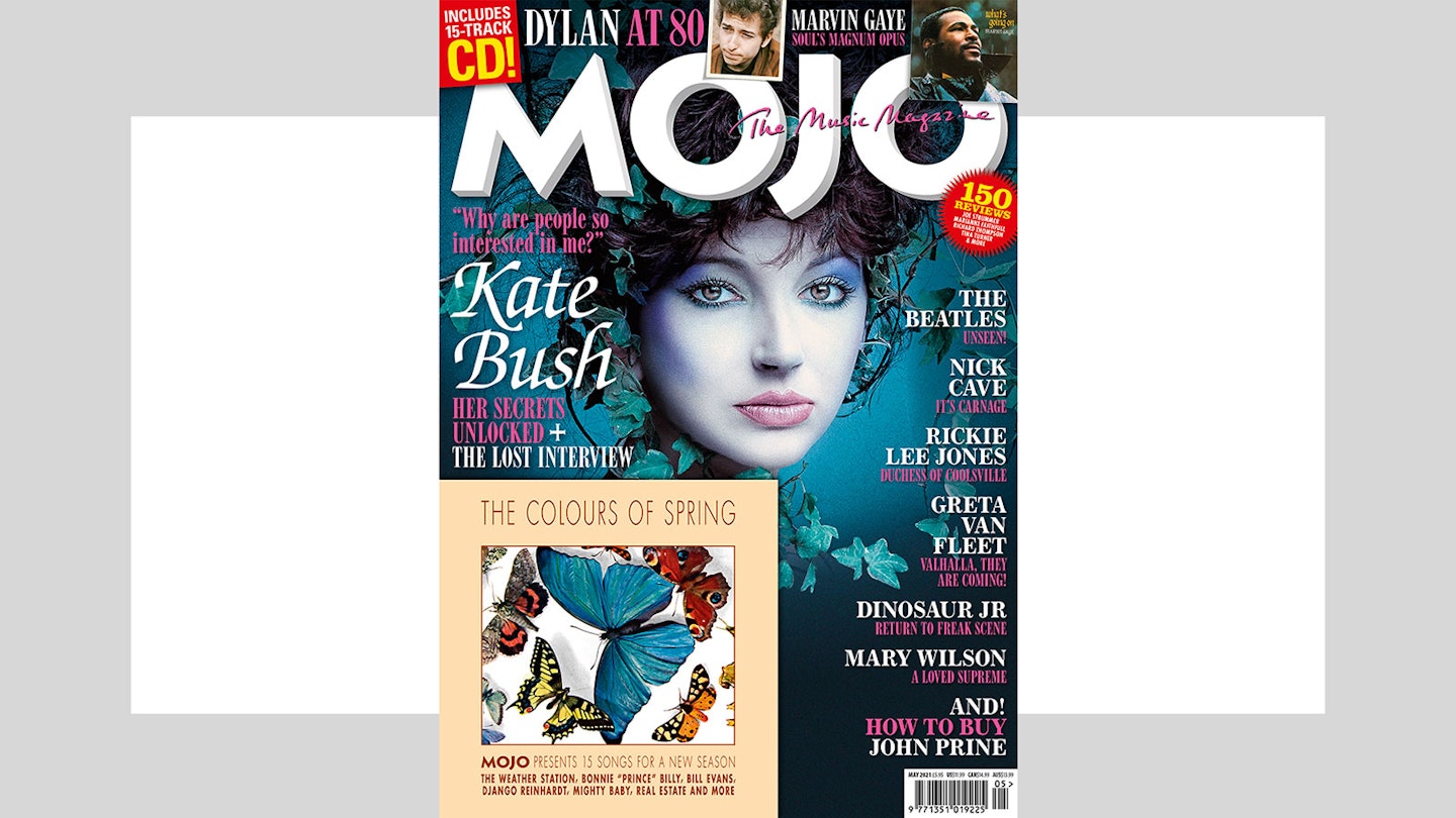 MOJO 330 cover featuring Kate Bush