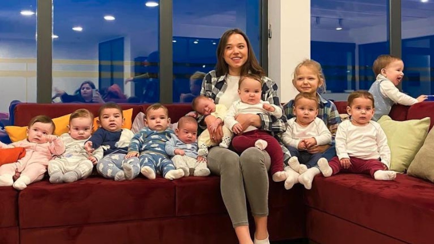 surrogate who had 10 babies in one year