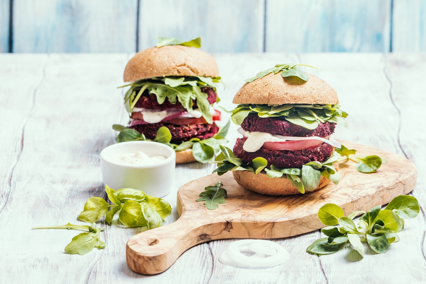 Beetroot burger