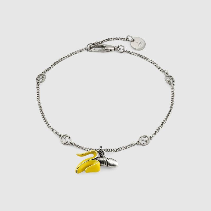 gucci phallic banana necklace