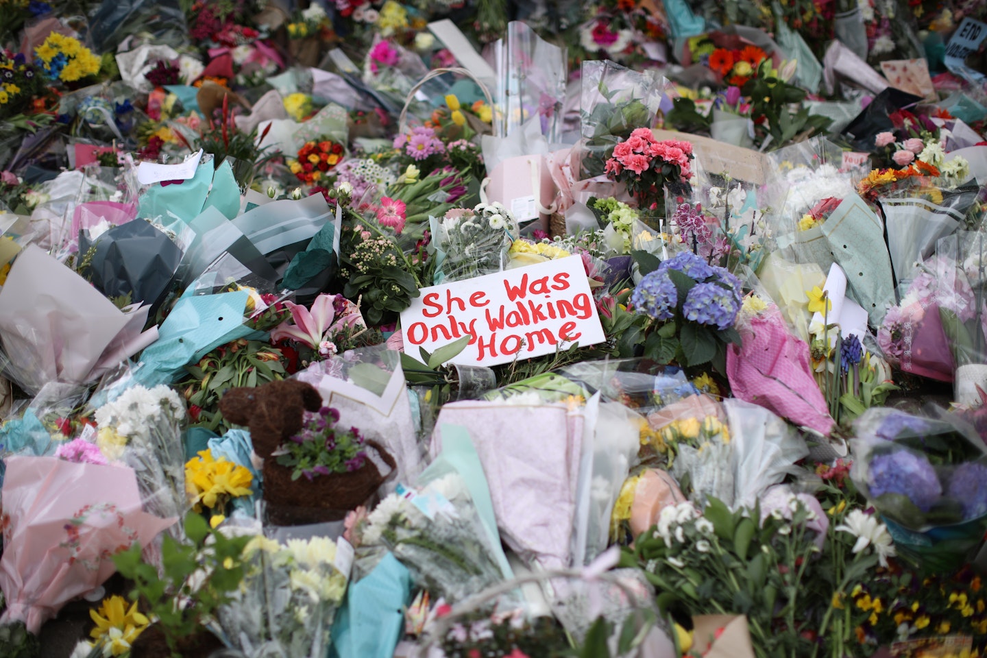 The Most Powerful Signs From Sarah Everard's Vigil - Grazia