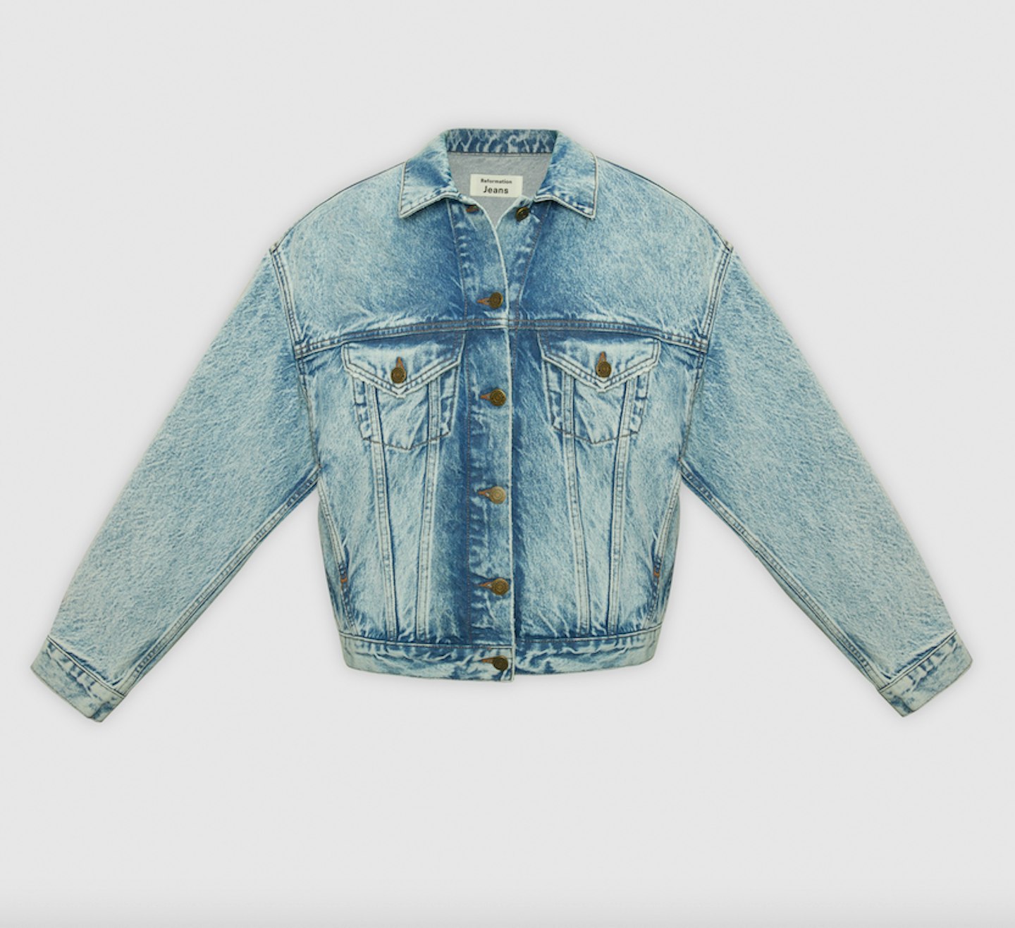 Reformation, Madison Relaxed Jean Jacket, £140