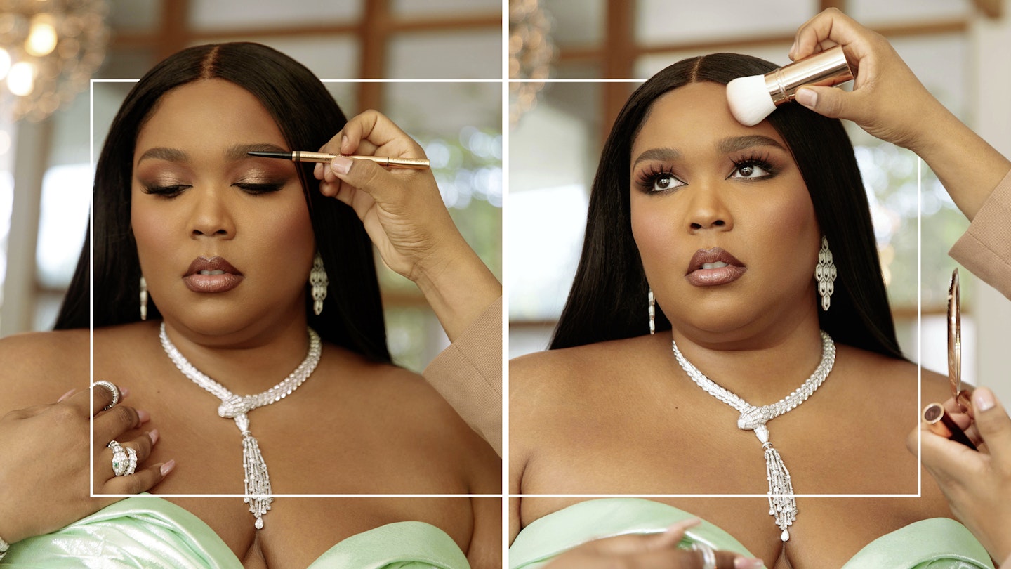 Lizzo Grammys beauty look 