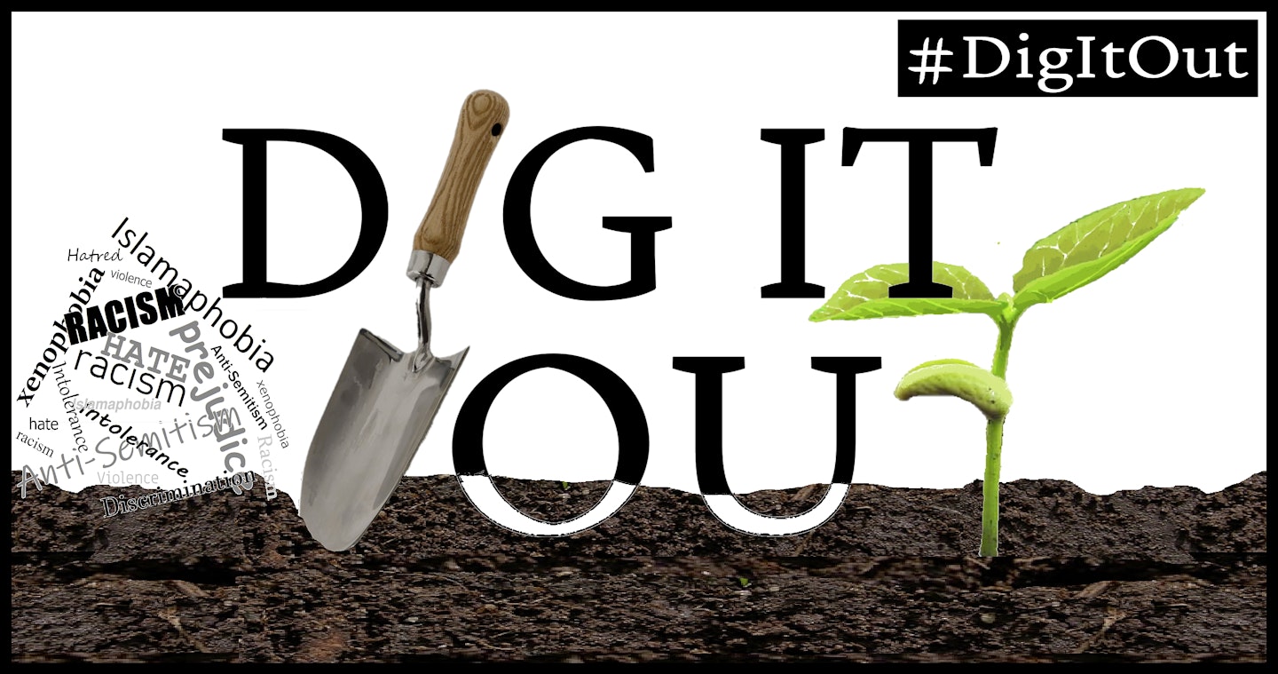 #DigItOut is raising awareness of the rising number of racist incidents towards BAME gardeners