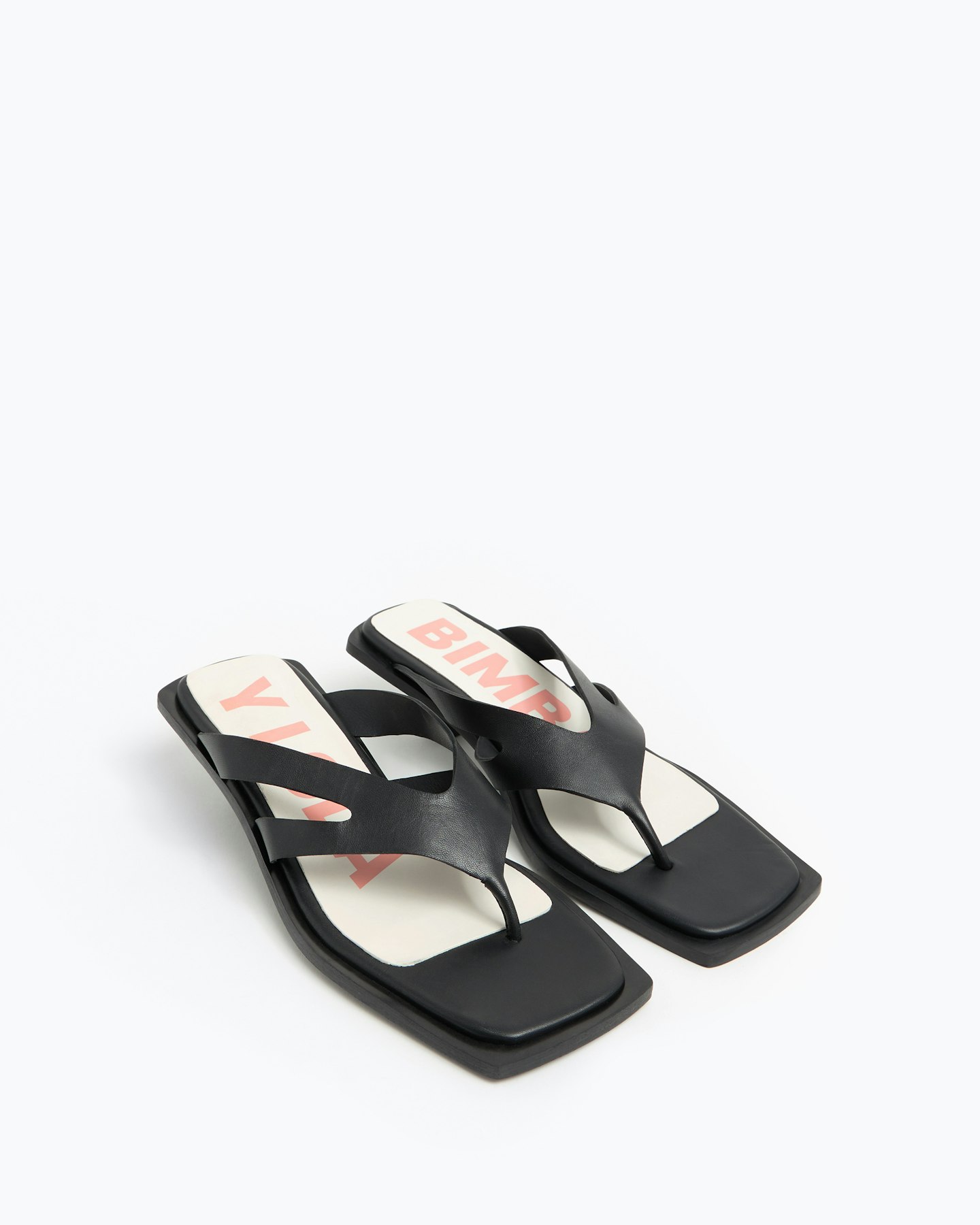 Bimba Y Lola, Black High-Heeled Sandals, £190